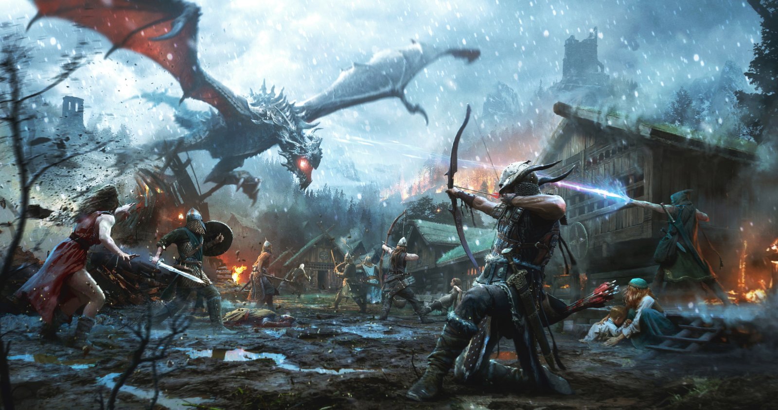 game concept art The Elder Scrolls Legends Heroes of Skyrim 2k 4k 5k