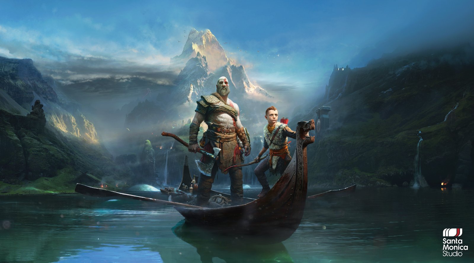 God of War god war 4 video games Kratos 2k 4k 5k