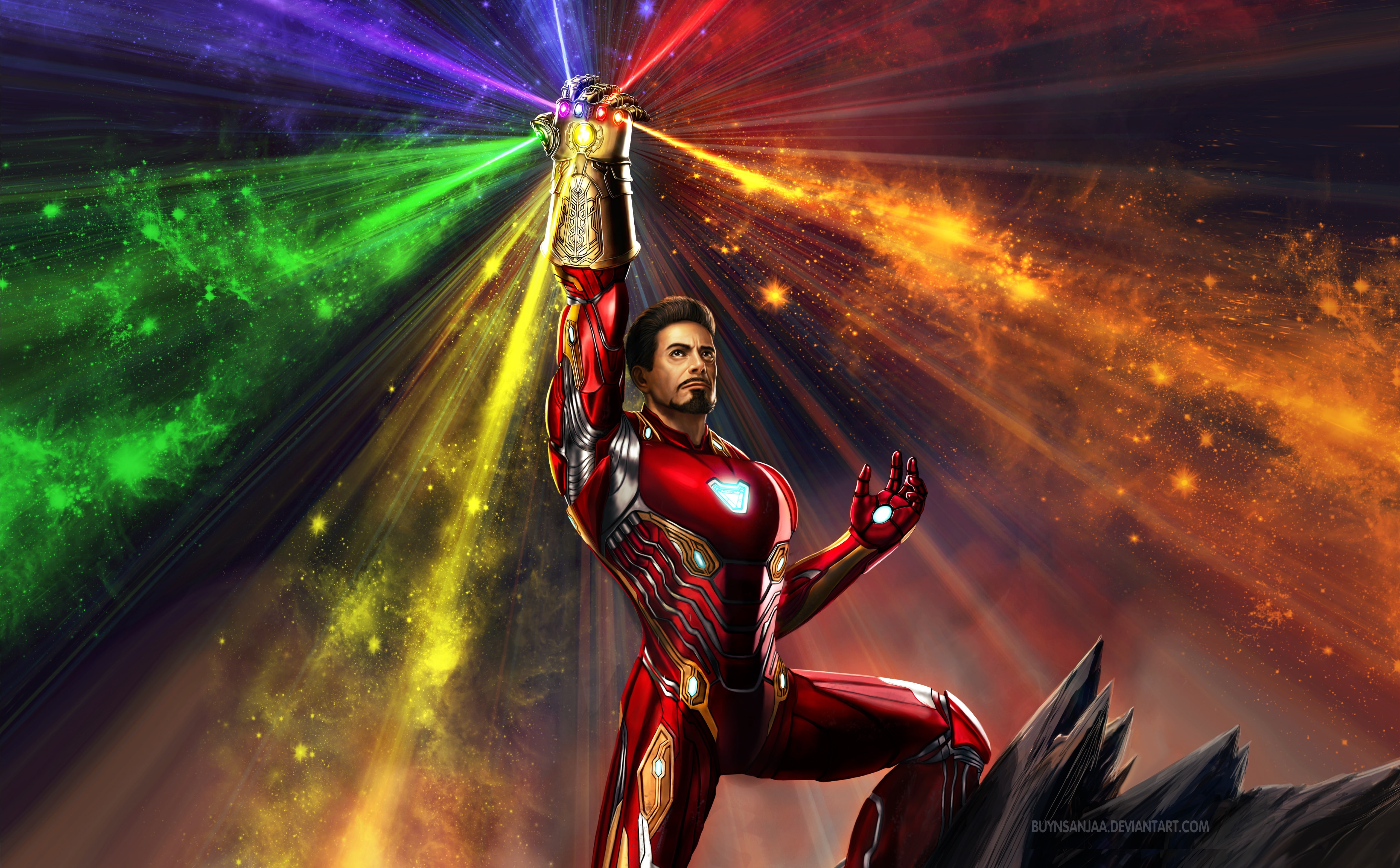 Iron Man Infinity Gauntlet Movies The Avengers Superhero superpower 2k 4k 5k