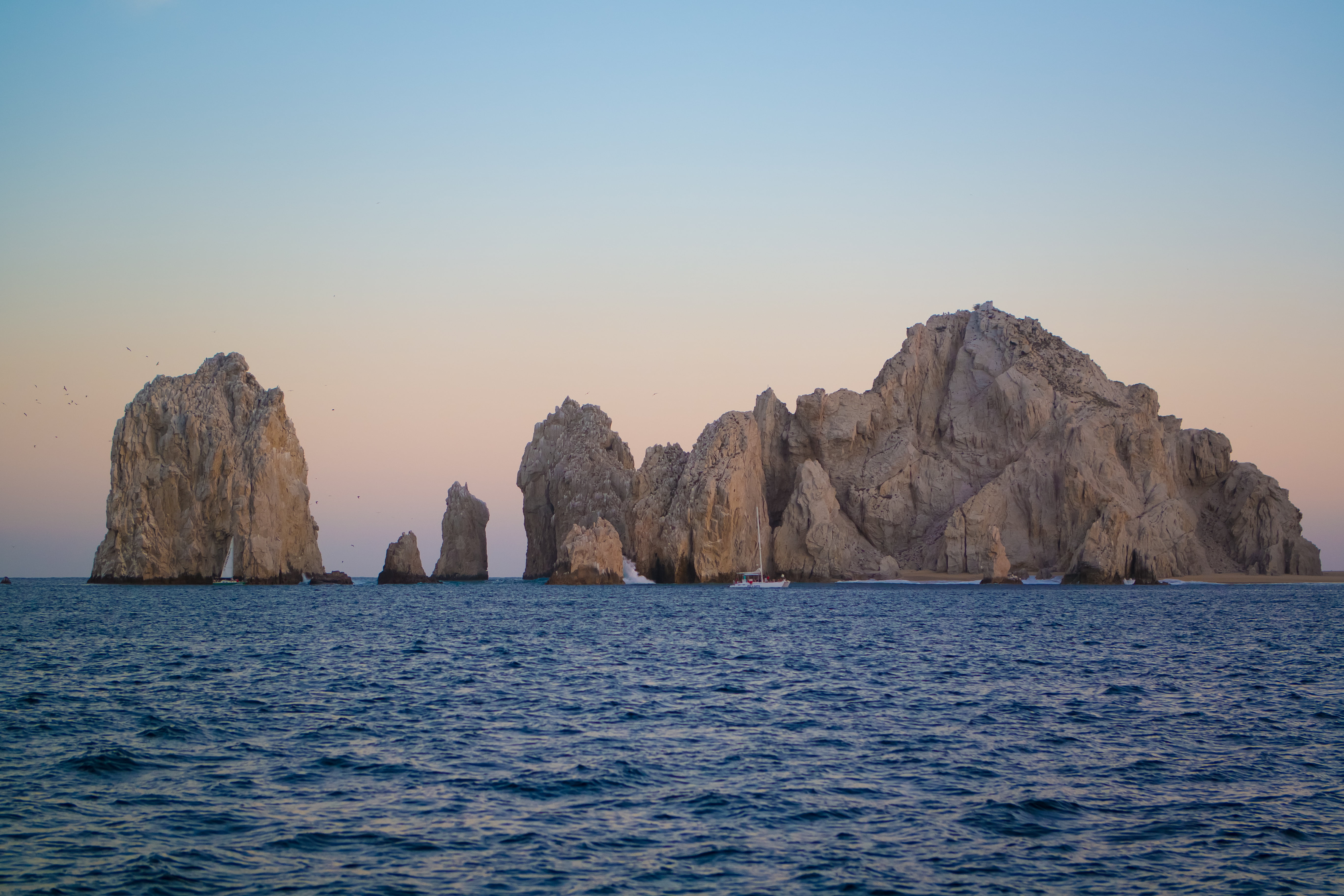 landscape photography of island with rock formation cabo san lucas 2k 4k 5k