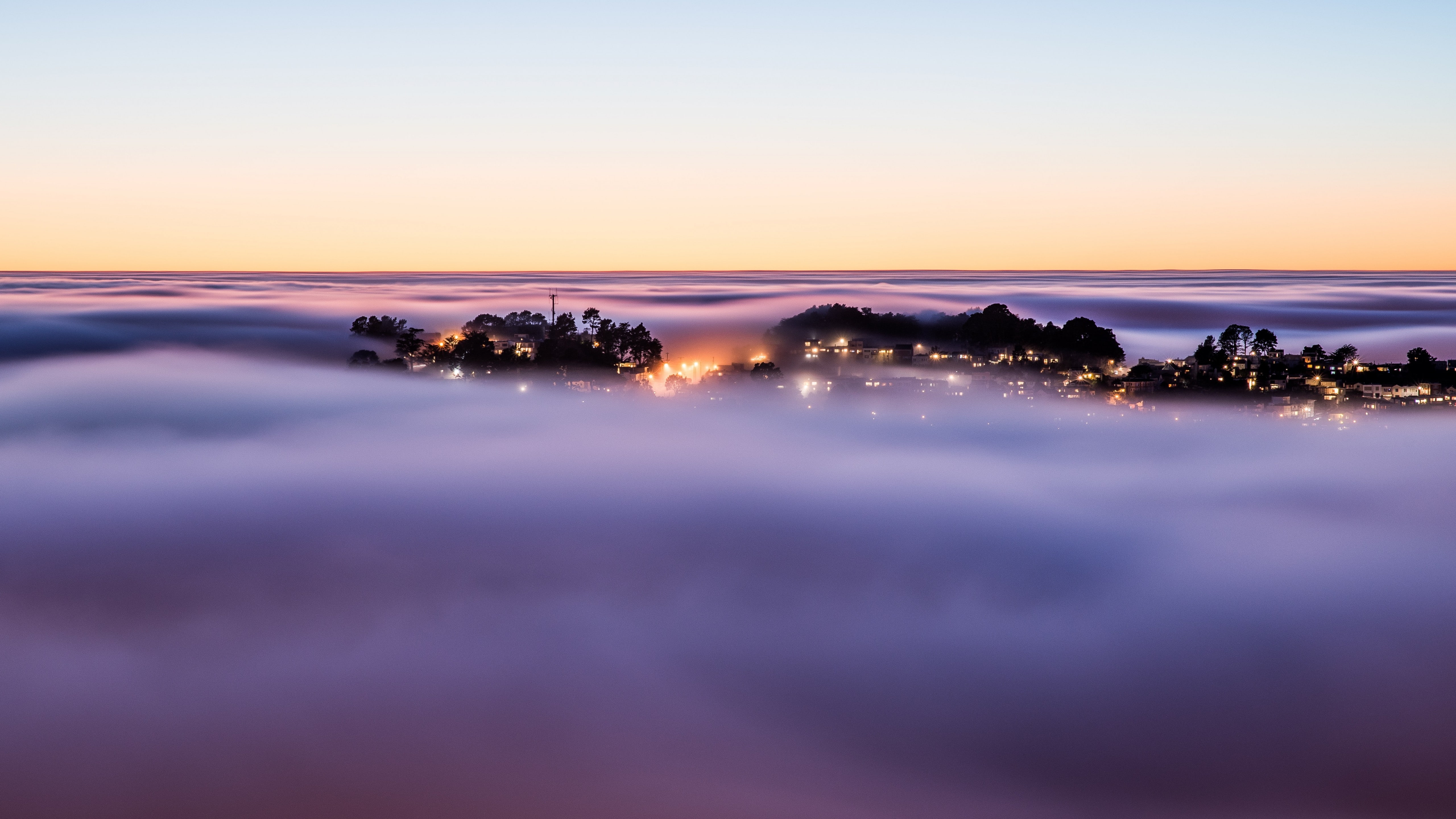 mountains wallpaper clouds sunset 2k 4k 5k