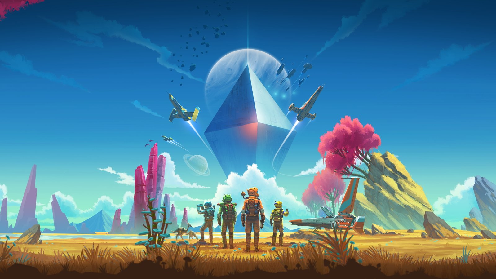 No Mans Sky Ultrawide poster 2k 4k 5k 8k