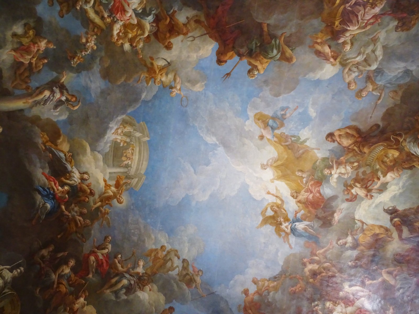 paris france versailles historic painting 2k 4k 5k
