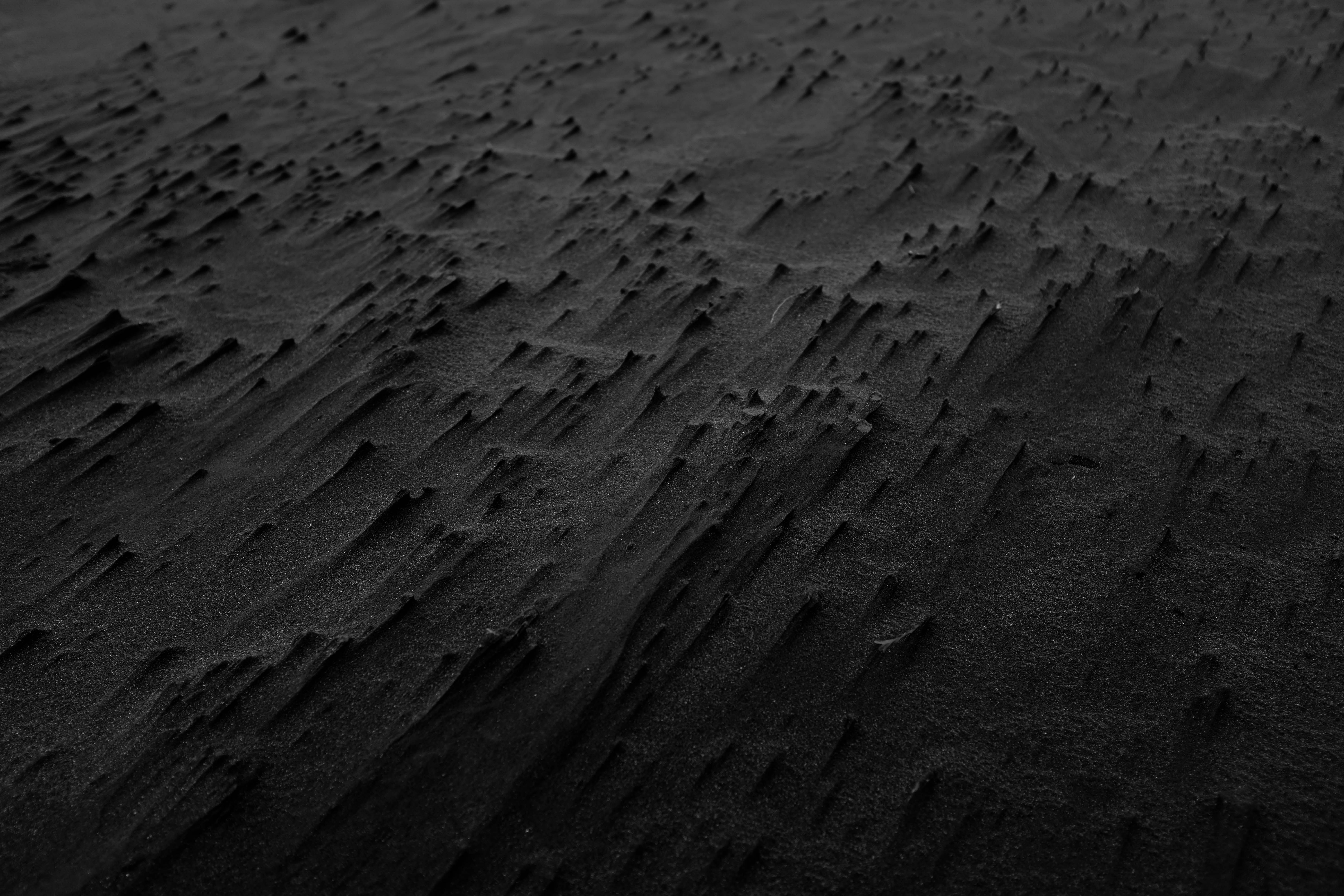 sand black beach texture karekare new zealand 2k 4k 5k