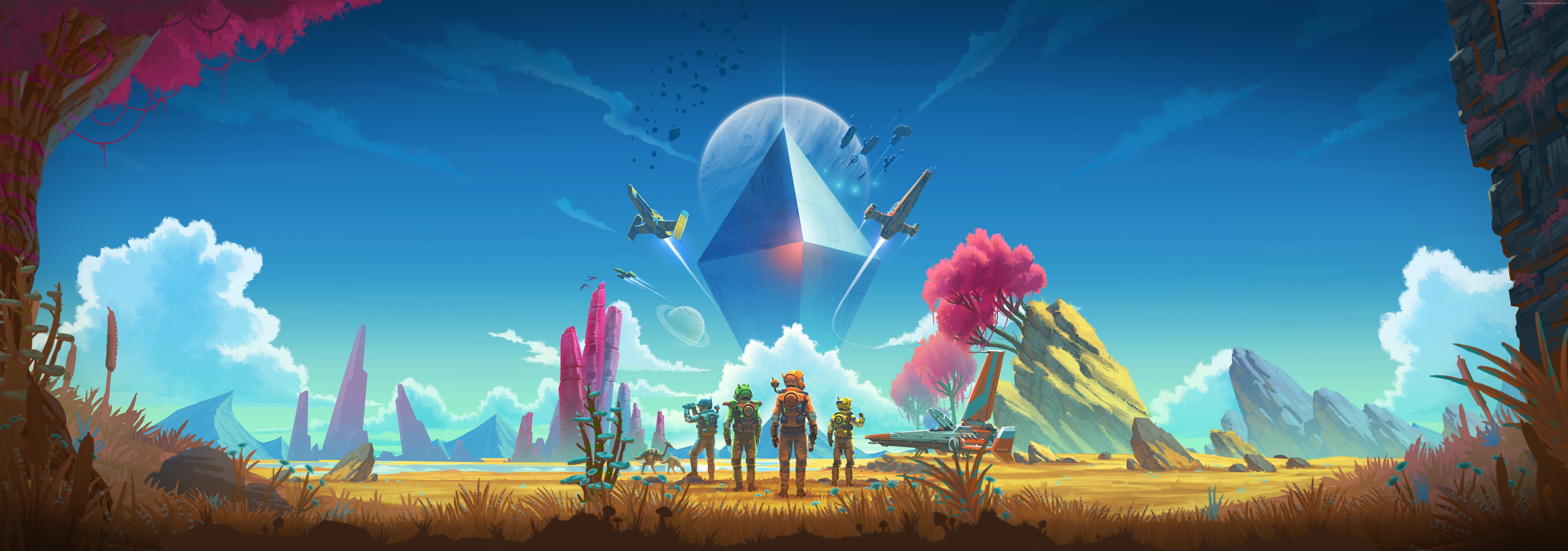 Ultrawide No Mans Sky poster 38 2k 4k 5k 8k
