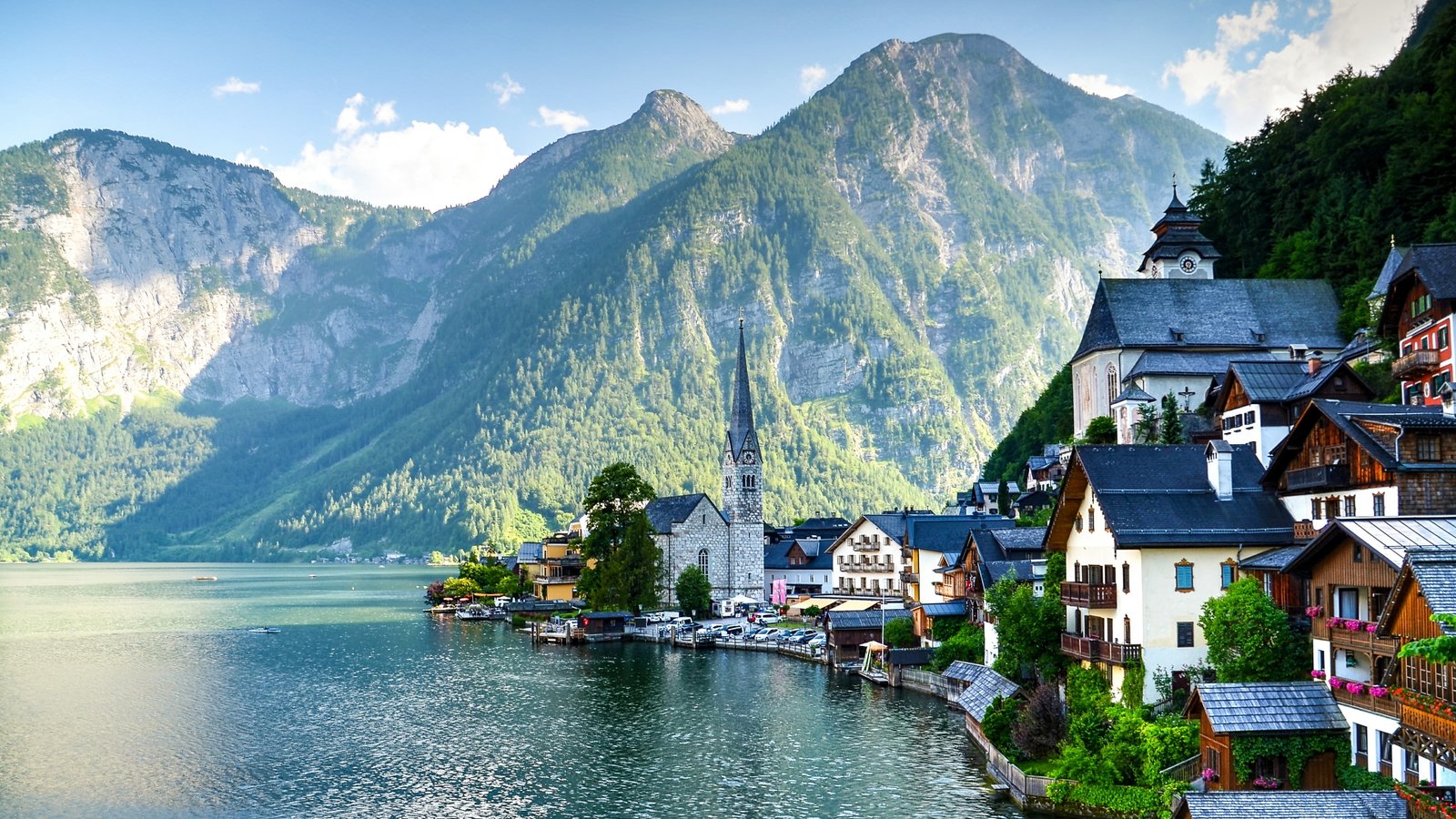 upper austria salzkammergut lake hallstatt hallstatter see 2k 4k