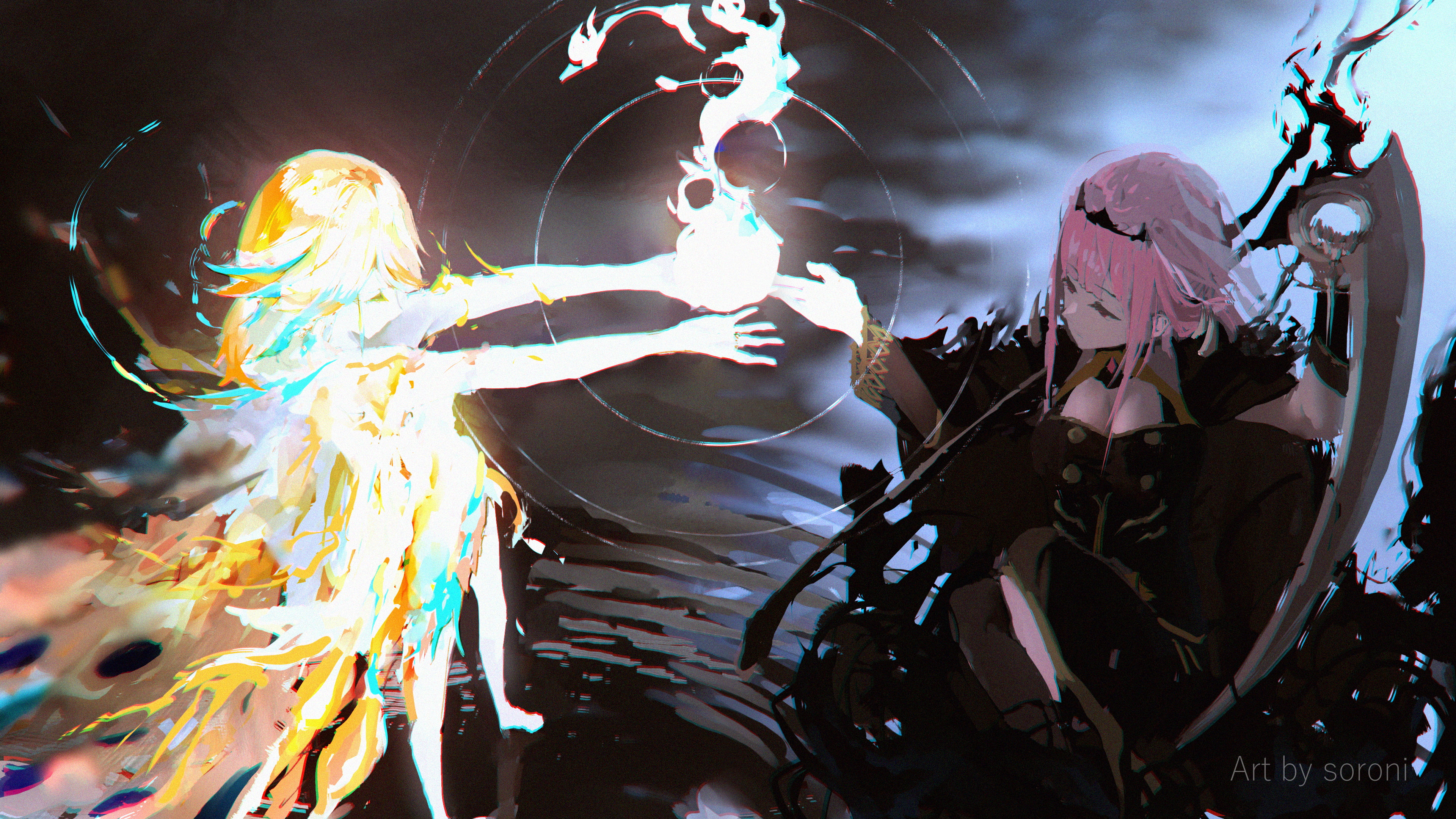 Virtual Youtuber Mori Calliope Takanashi Kiara Hololive 2k 4k