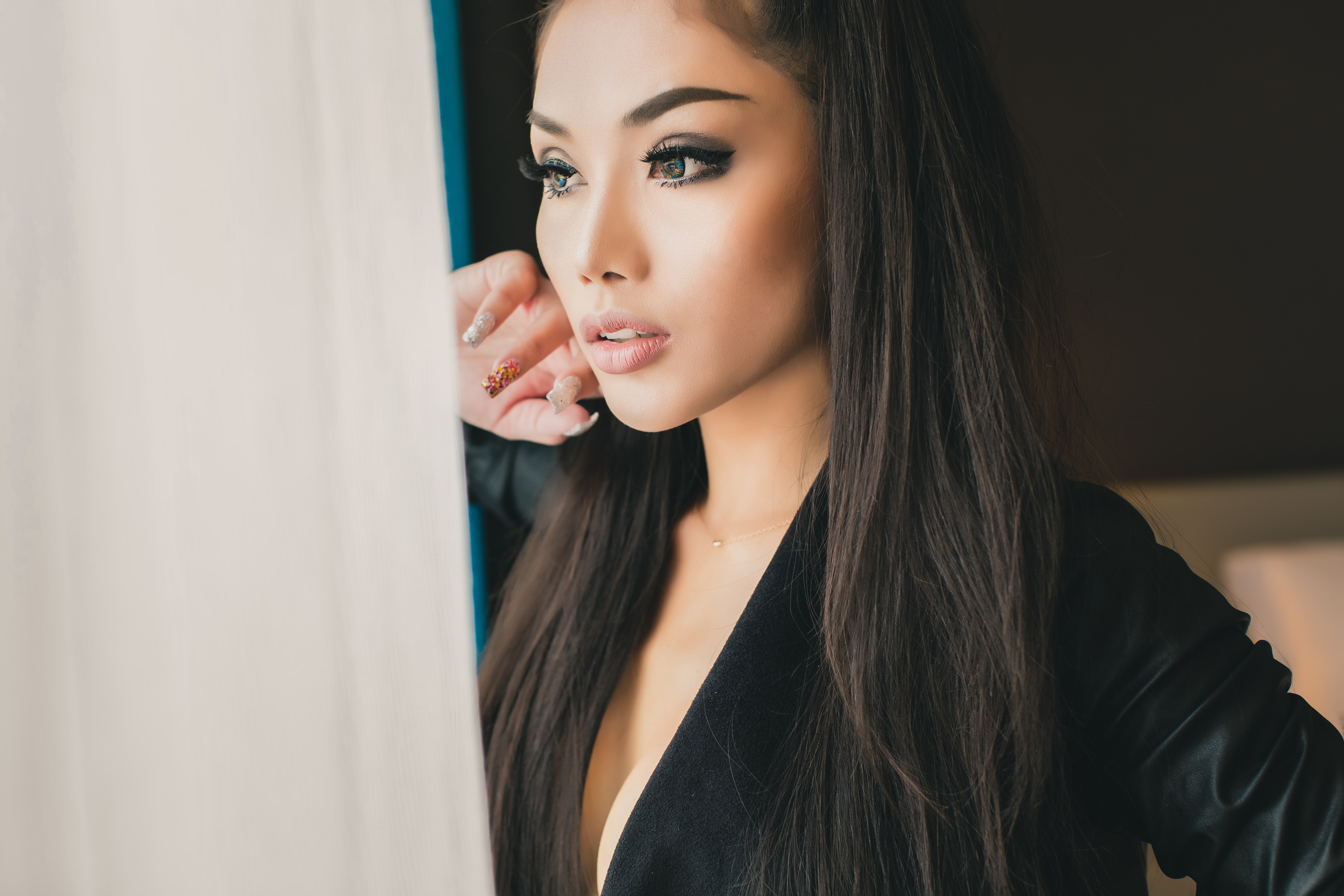 women brunette Asian Korean 2k 4k 5k