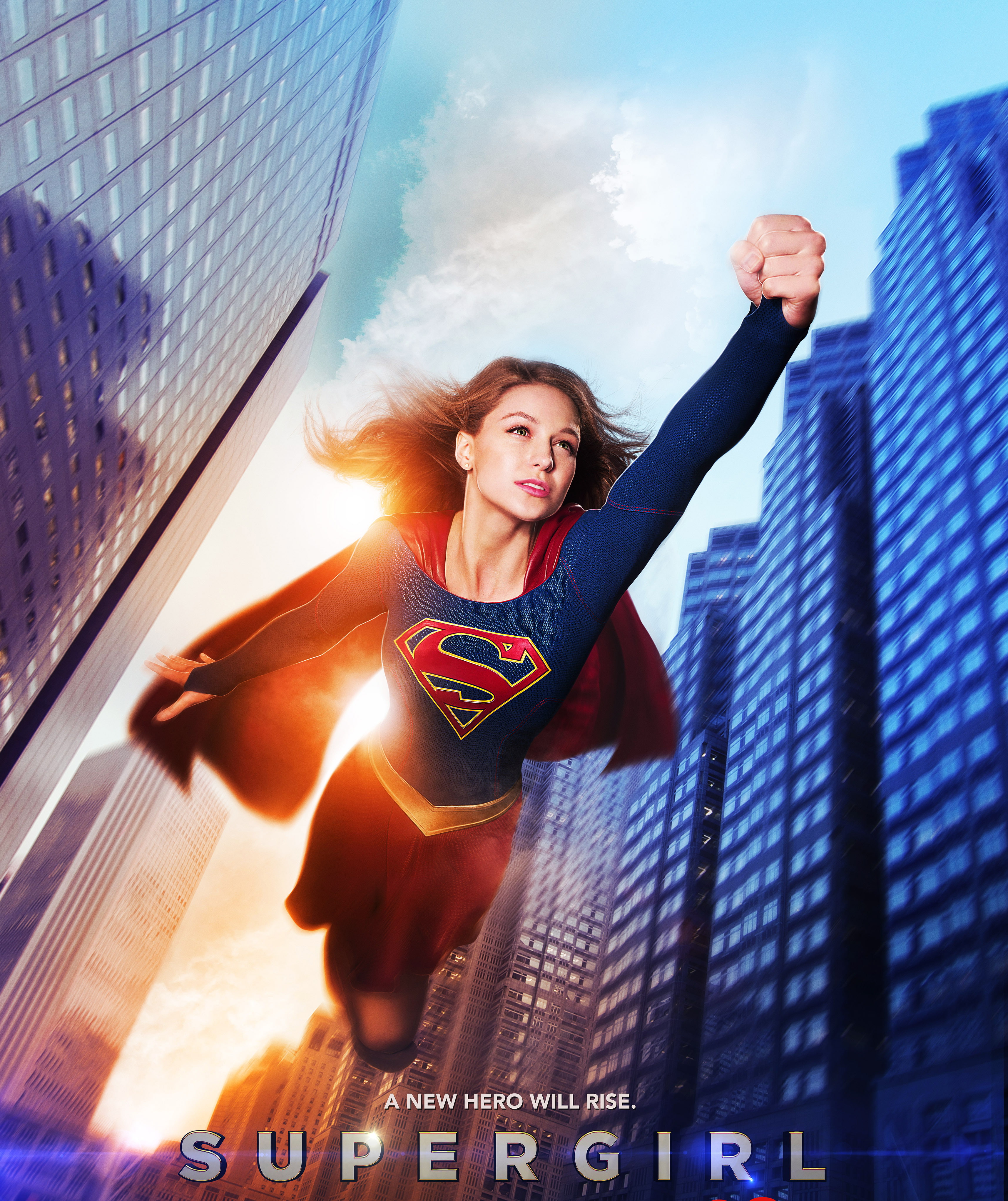 American Superhero Supergirl Melissa Benoist 2k