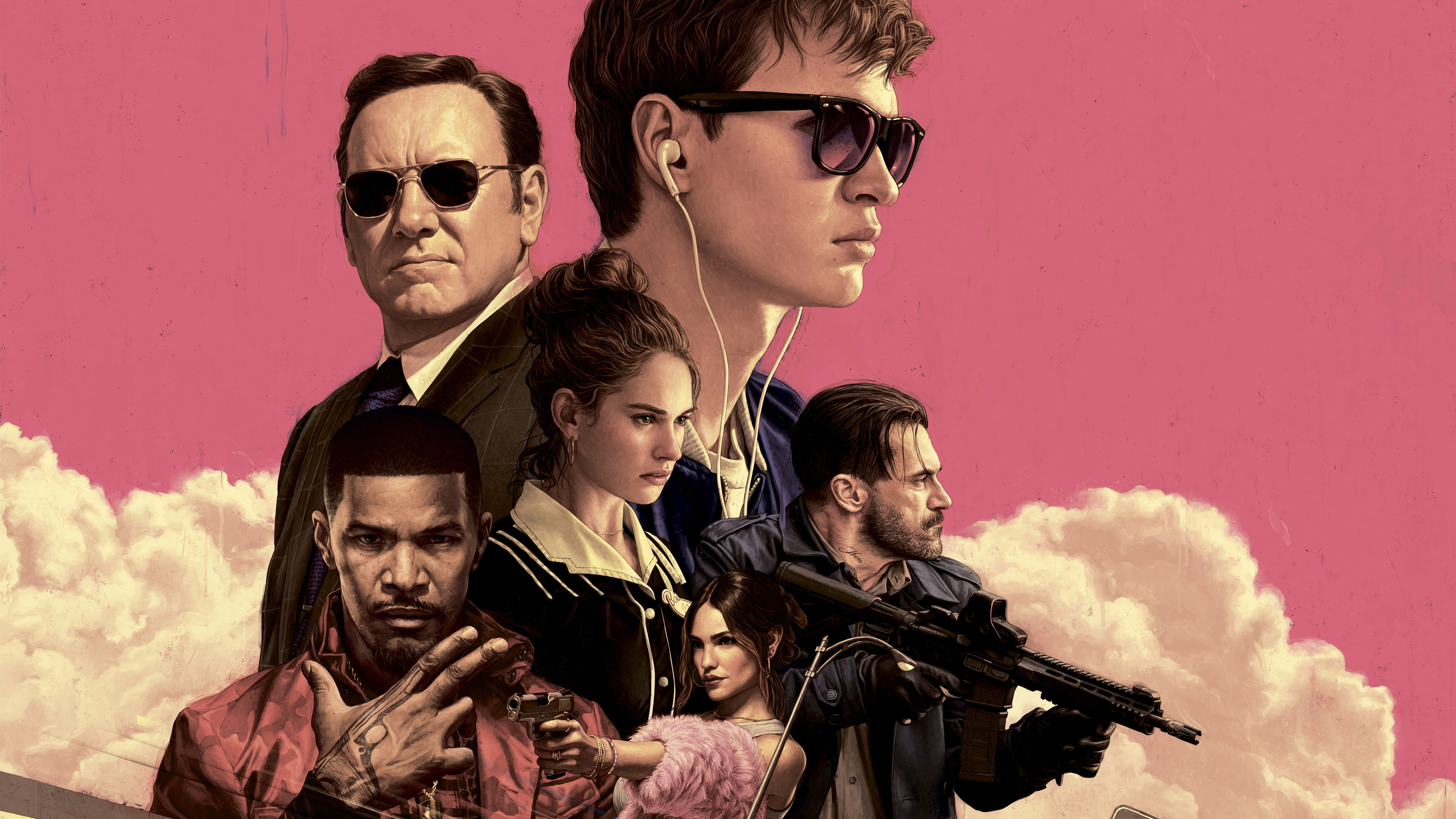 baby driver movies hd group of people weapon 2k 4k 5k 8k