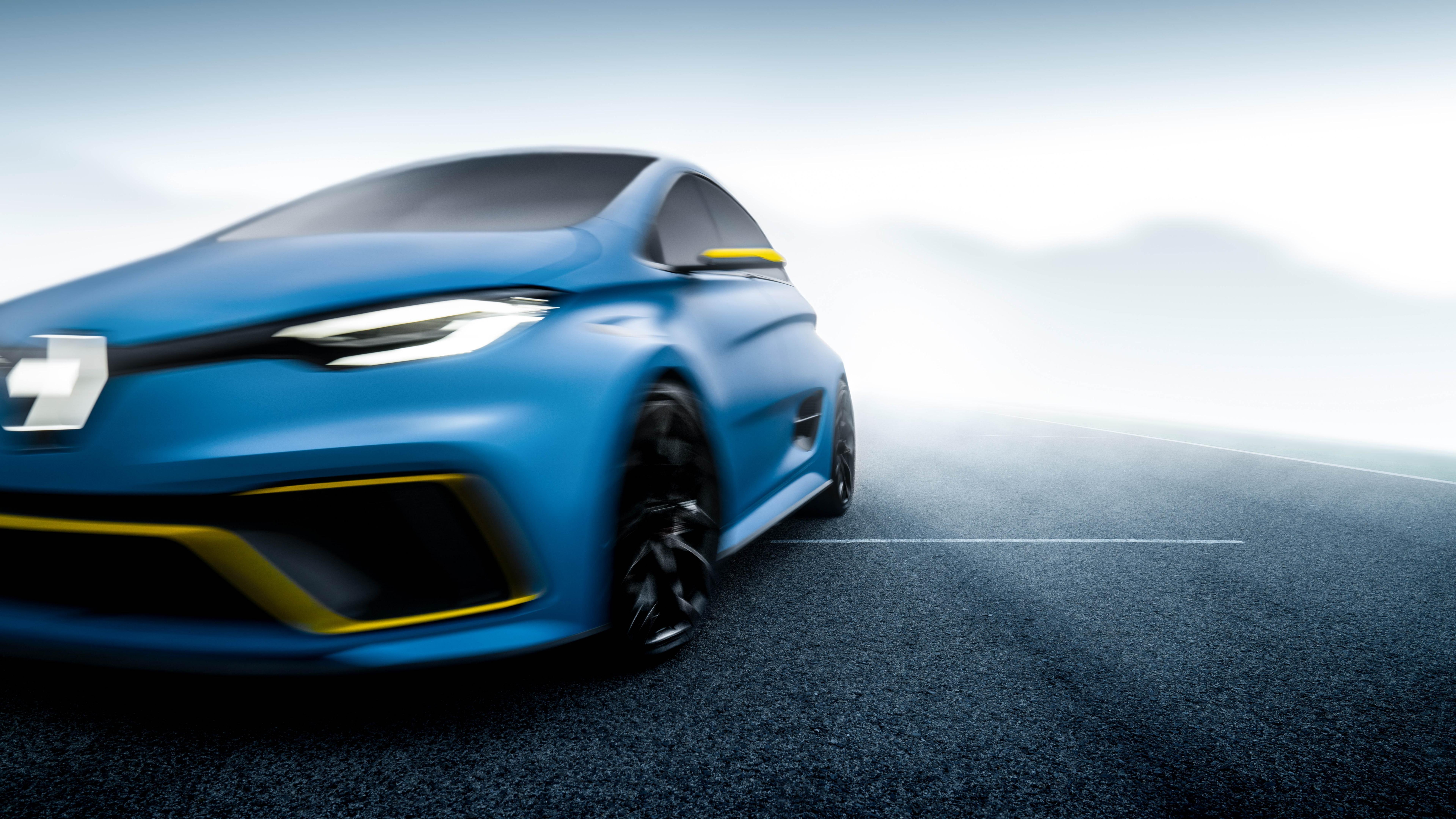 concept car renault zoe e electric sports 2k 4k 5k 8k