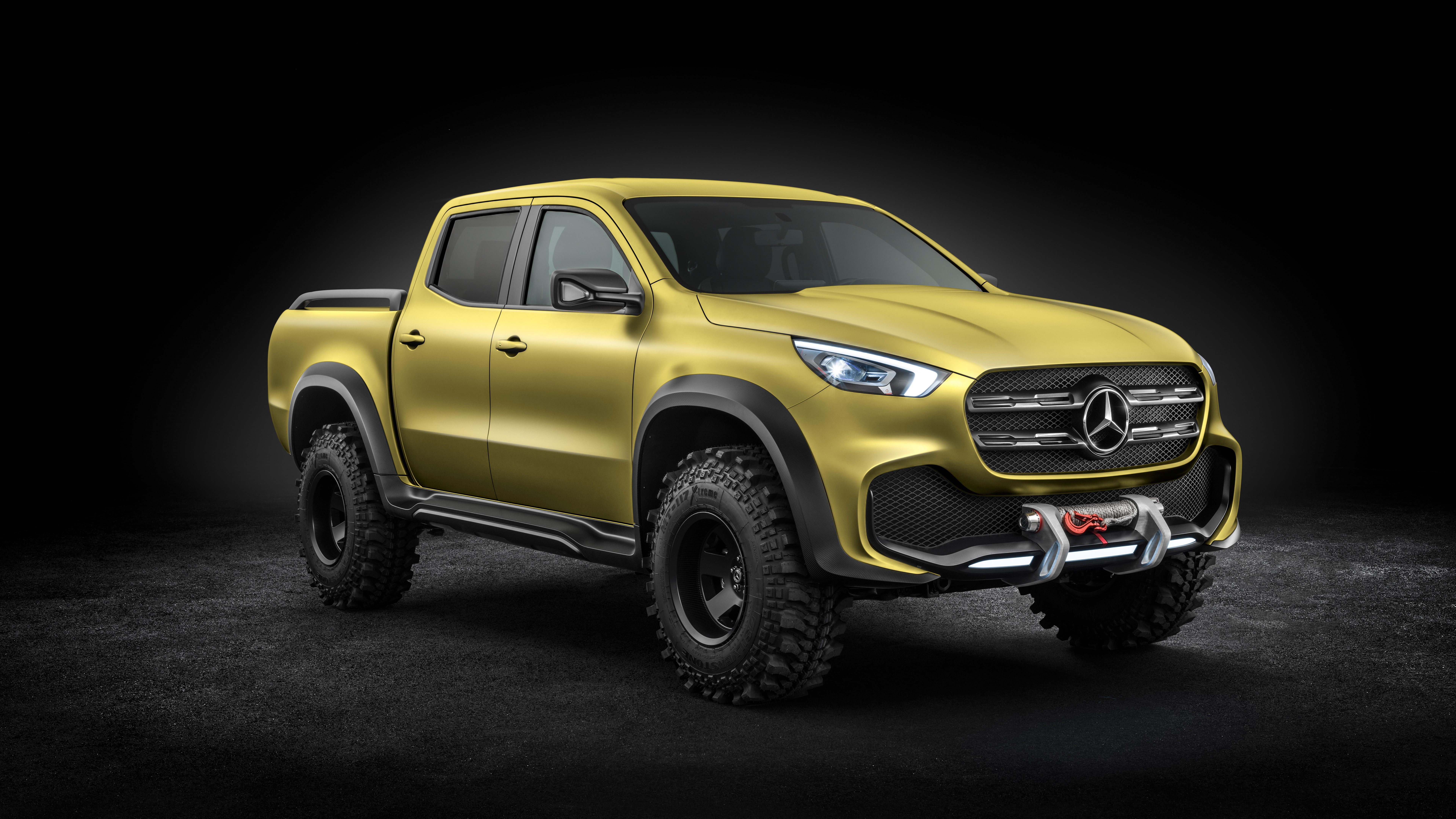 Concept the concept car SUV Mercedes Pickup Class 2k 4k 5k 8k