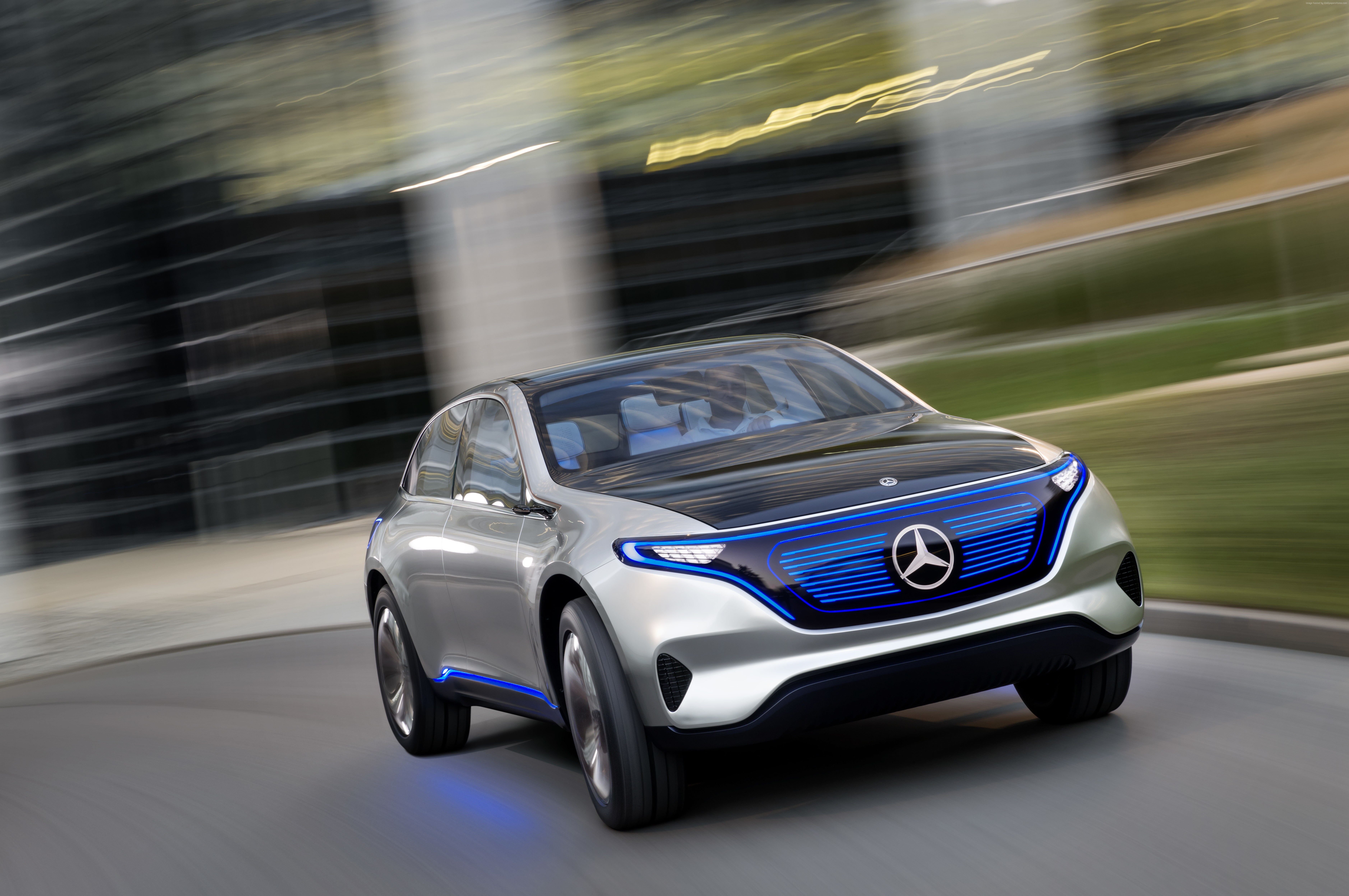 electric car Mercedes Benz Concept EQ 2k 4k 5k 8k