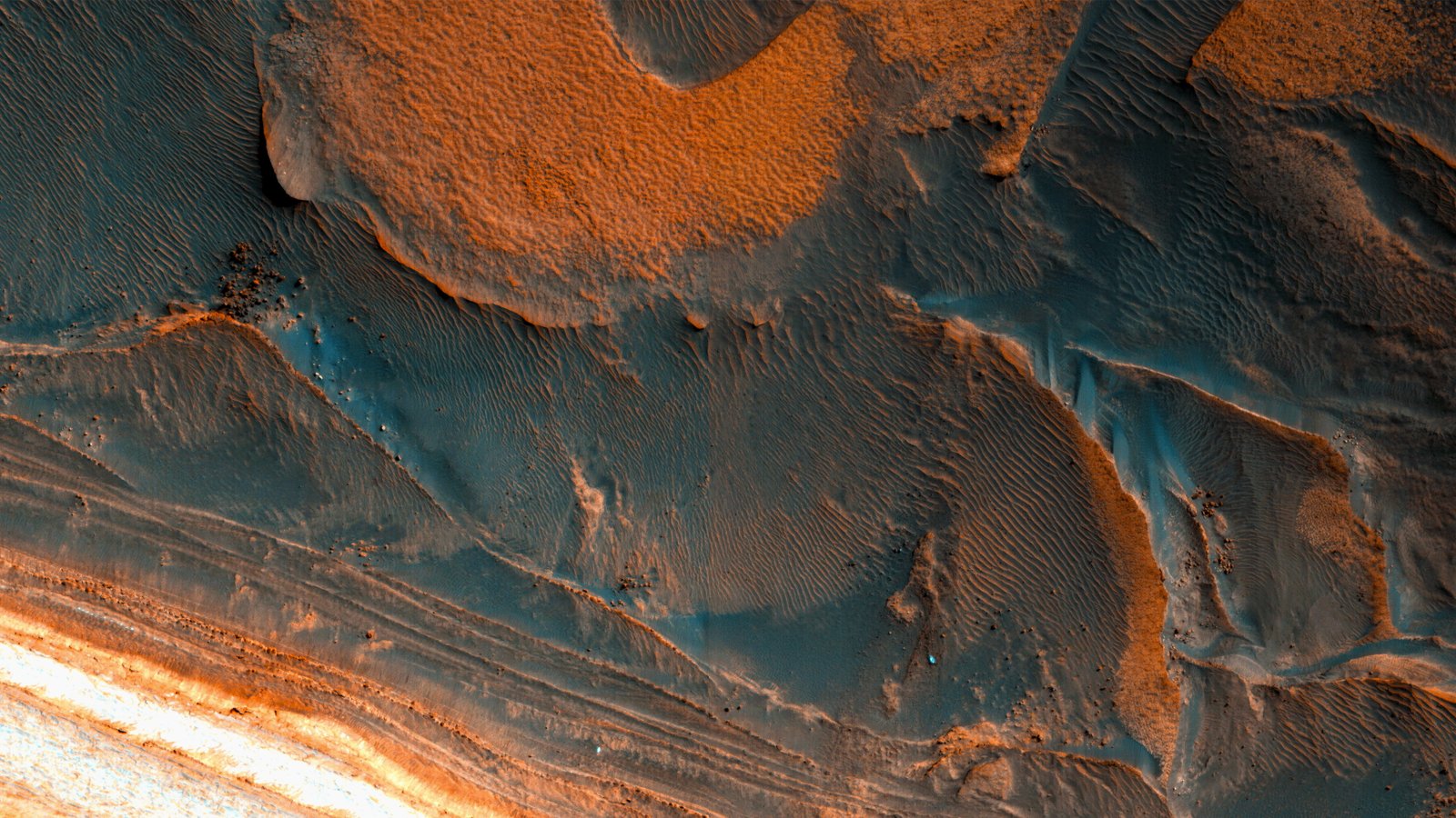 Mars dune NASA landscape geology rock beauty in nature 2k 4k