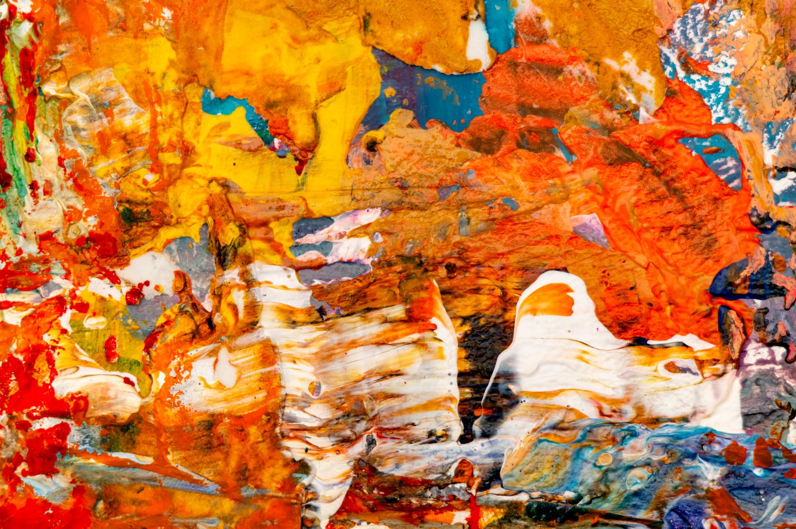 Multicolored Abstract Painting wallpaper abstract expressionism 2k 4k 5k