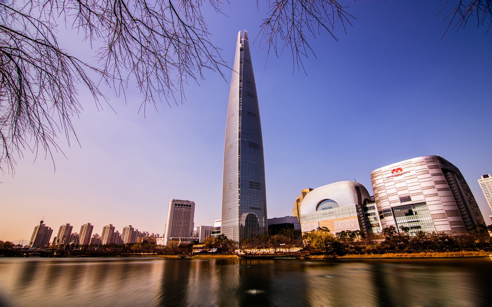 travel tower nature outdoor korea seoul korean city 2k 4k 5k