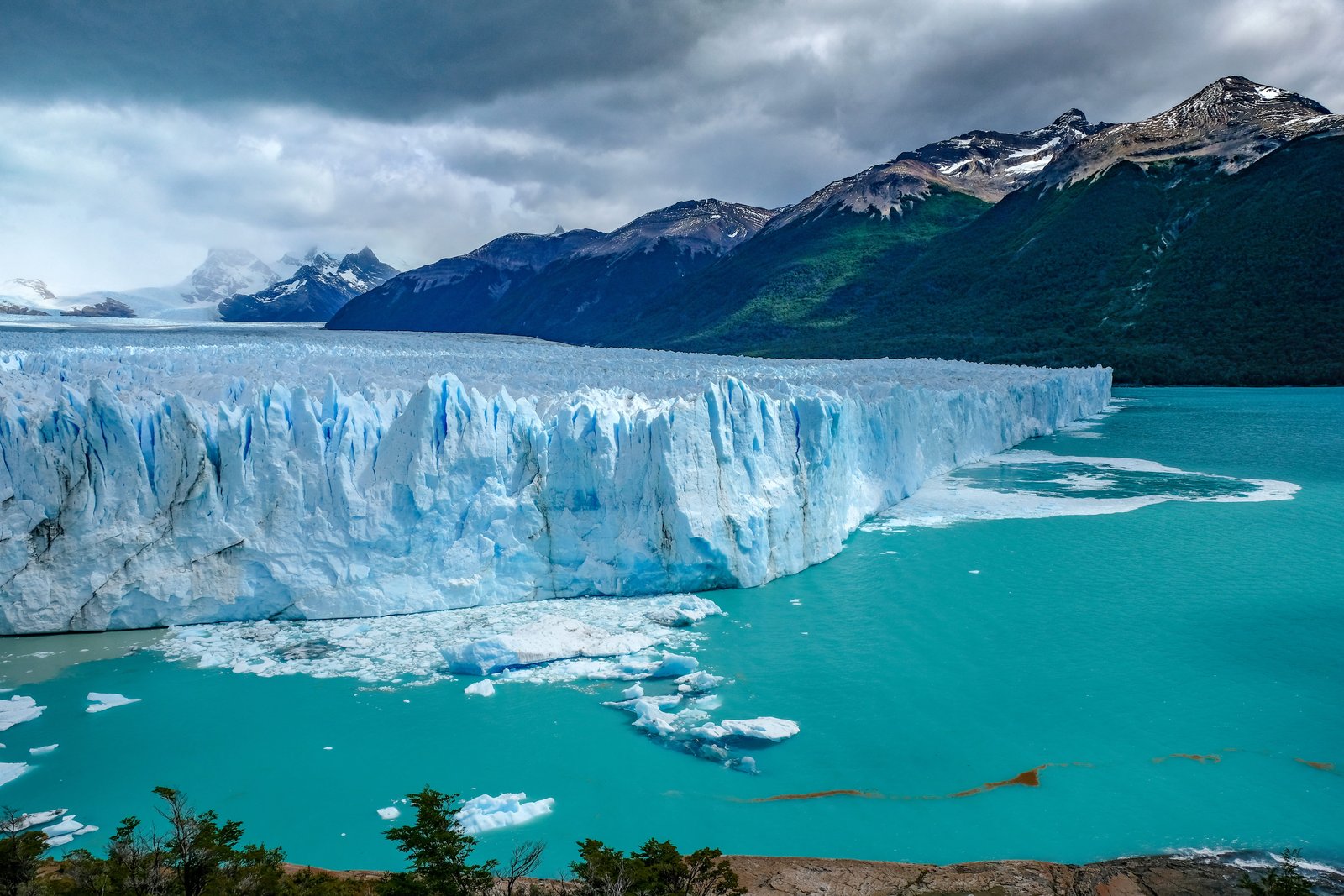 glacier in Los Glaciares National Park Santa Cruz Province Patagonia Argentina 2k 4k 5k