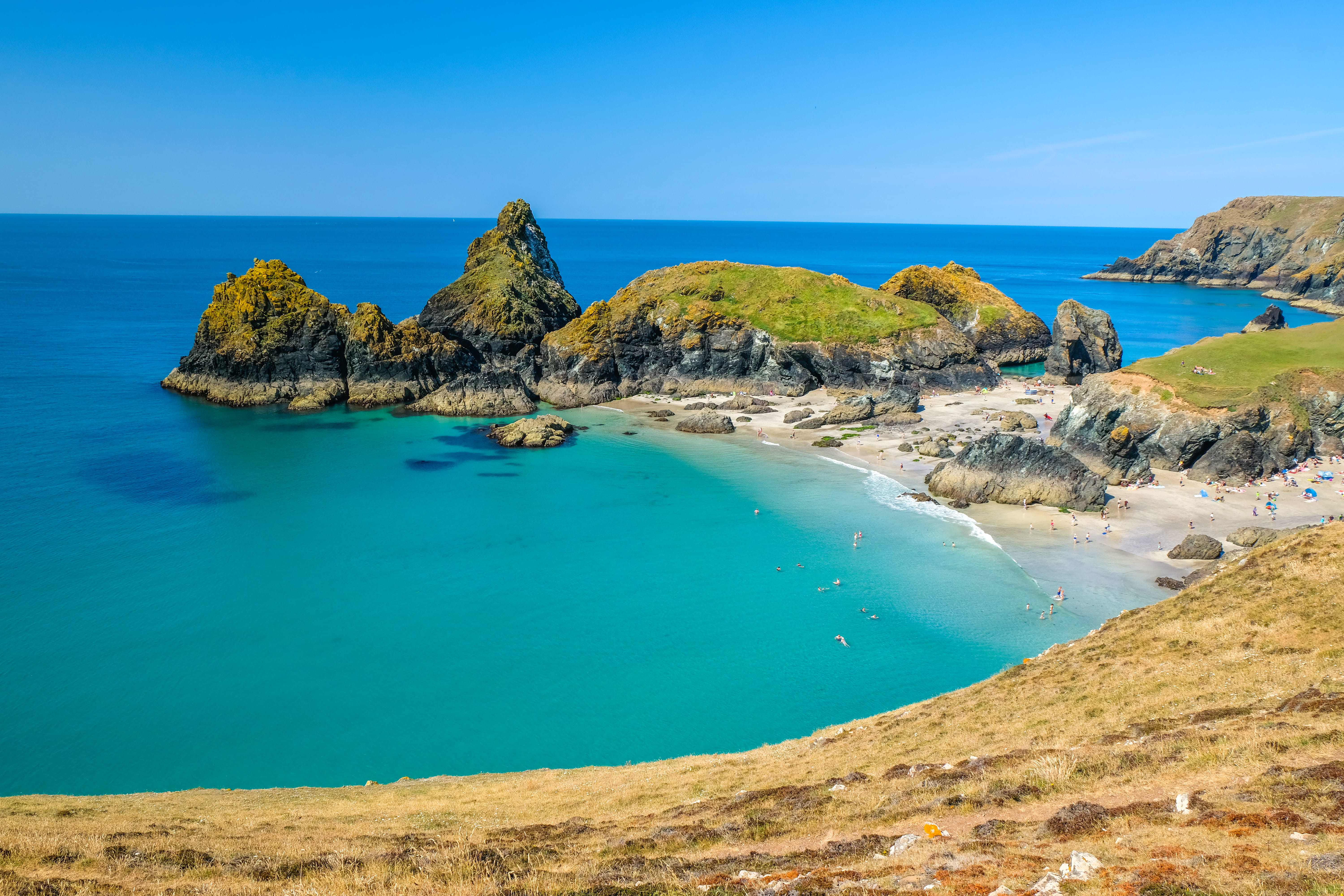 Kynance Cove Cornwall England water sea scenics nature 2k 4k 5k