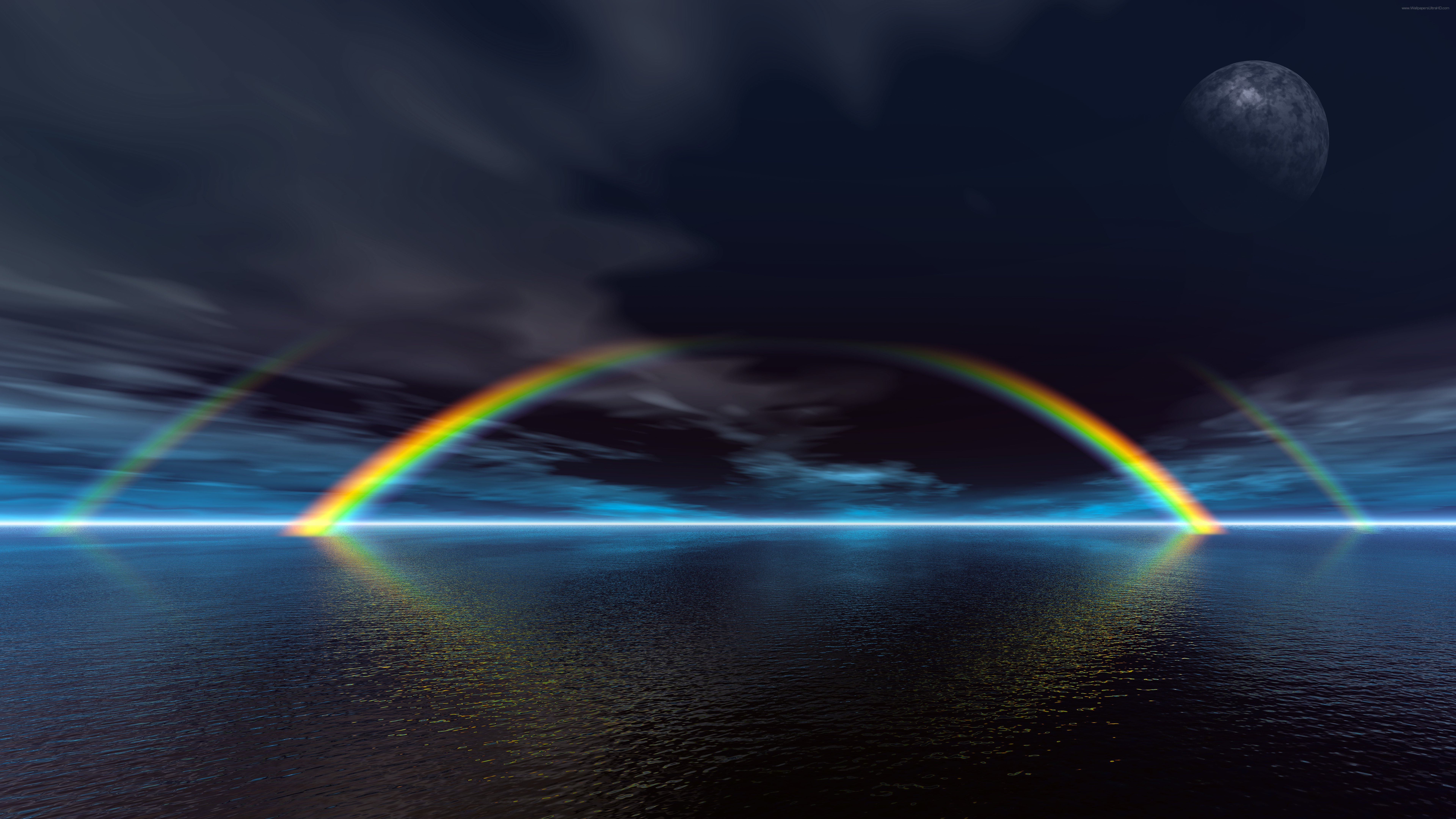 Rainbow HD colours 2k 4k 5k 8k