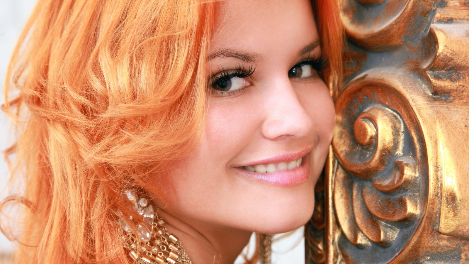 pretty redhead wallpaper portrait hair young adult women 2k 4k 5k 8k