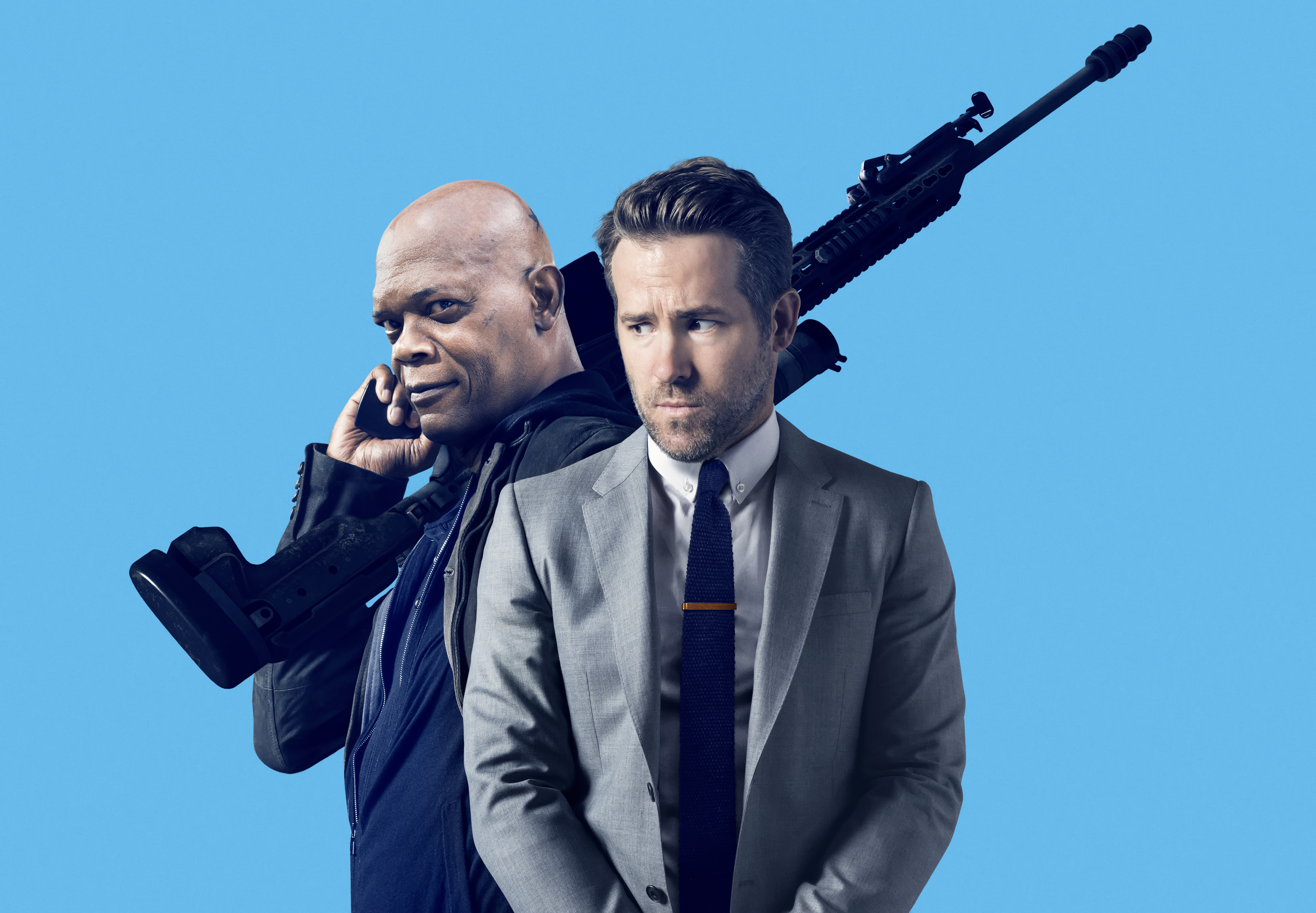 Action Samuel L Jackson Ryan Reynolds The Hitmans Bodyguard 2k 4k 5k 8k