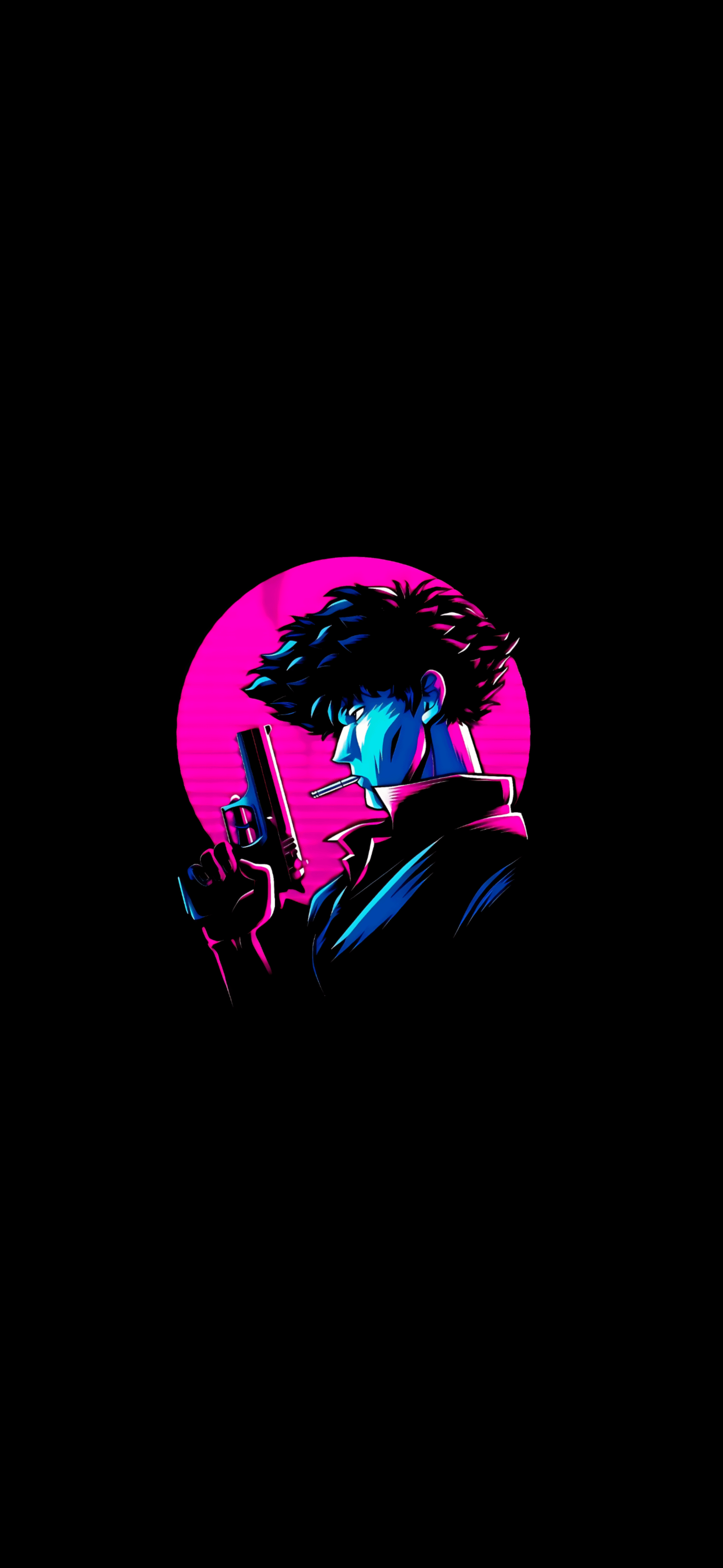 Spike The Space Cowboy anime amoled minimalism