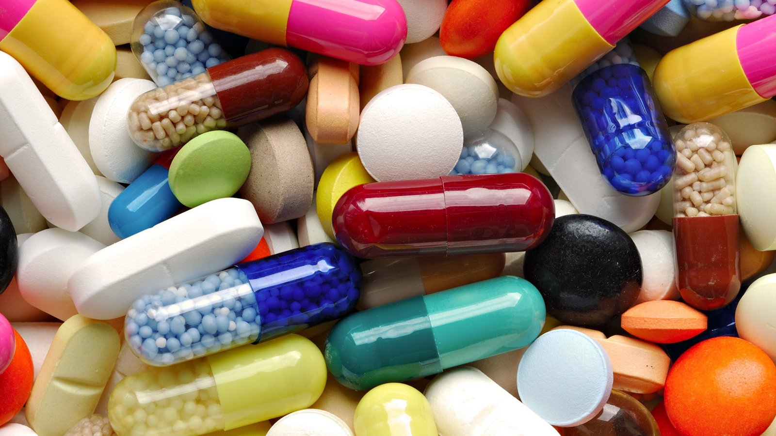 assorted color medication pill lot pills medicine capsules 2k