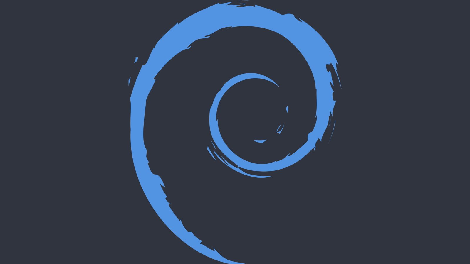 black and blue spiral digital wallpaper Software GNU Linux 2k 4k