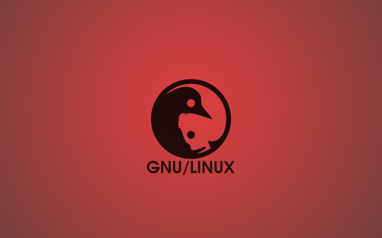 GNU Linux logo minimalism communication text no people western script 2k