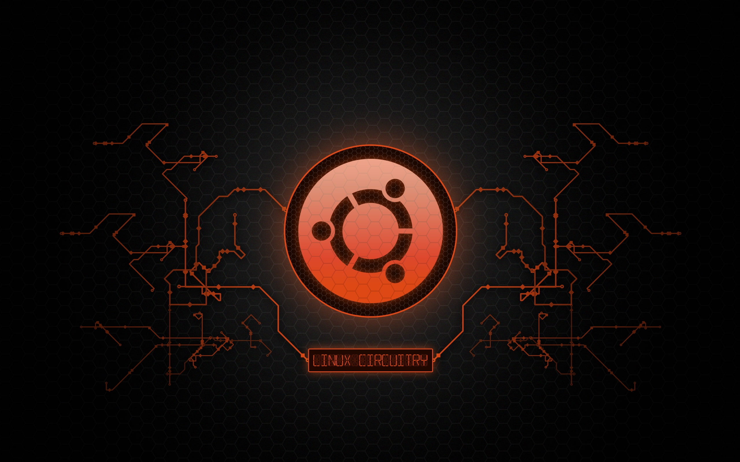 linux ubuntu electric Technology Linux HD Art 2k
