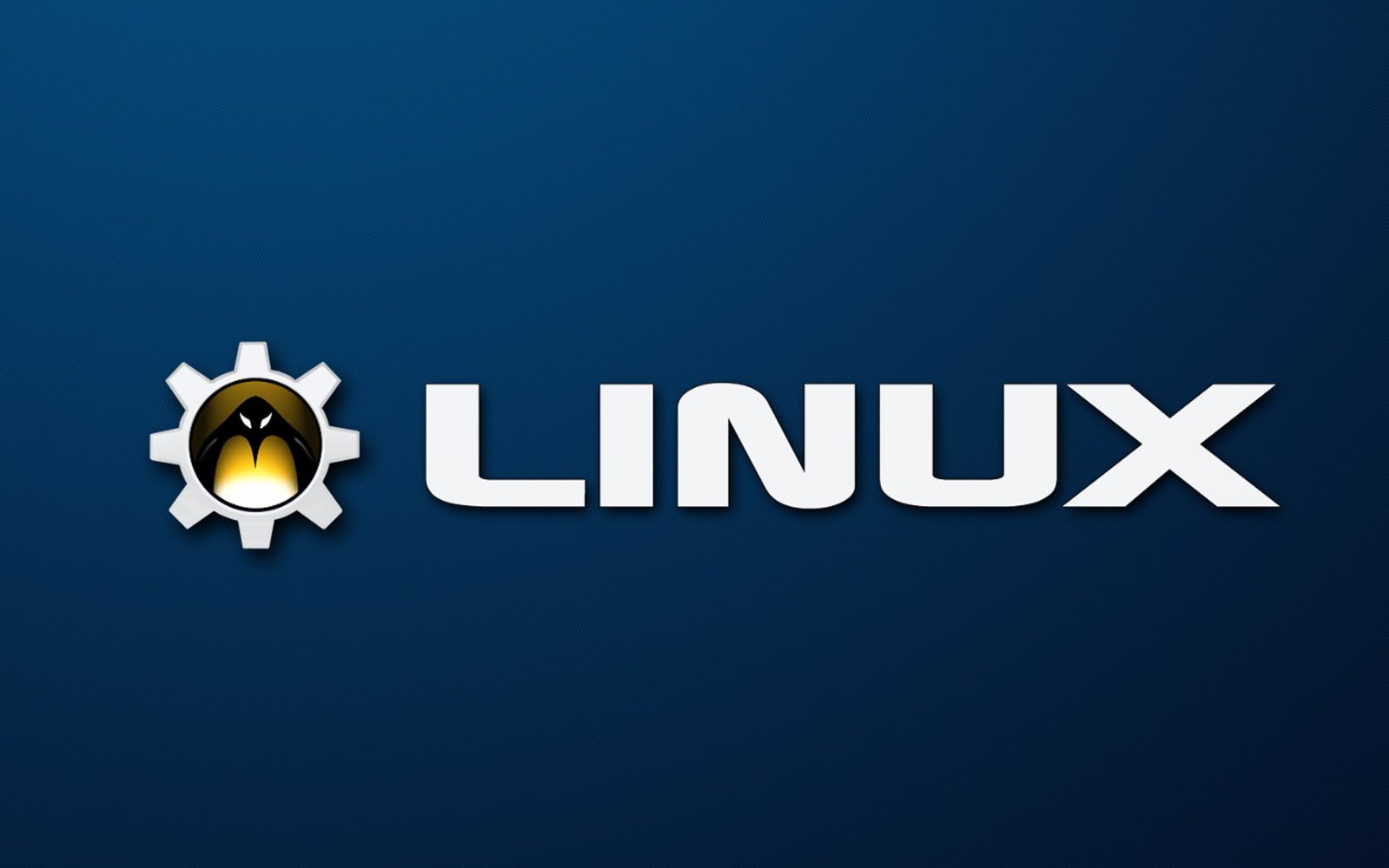 Linux Tux penguins logo communication text blue western script 2k