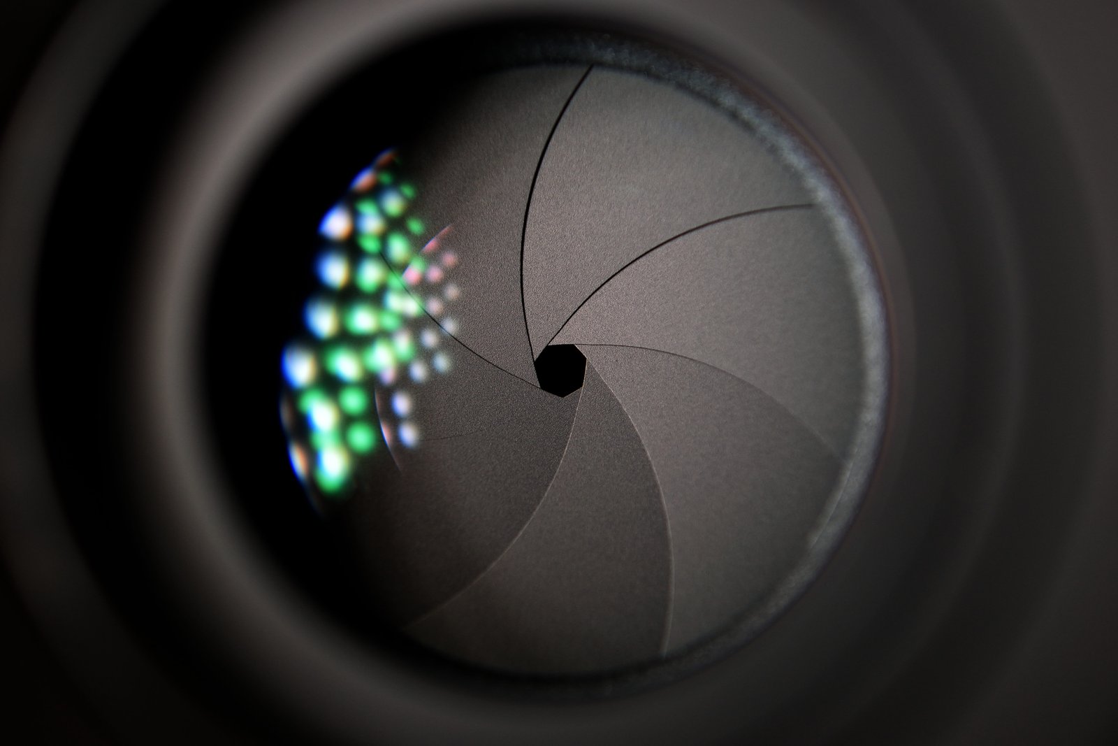 macro photo of camera flash Camera Lens Equipment detail background 2k 4k 5k