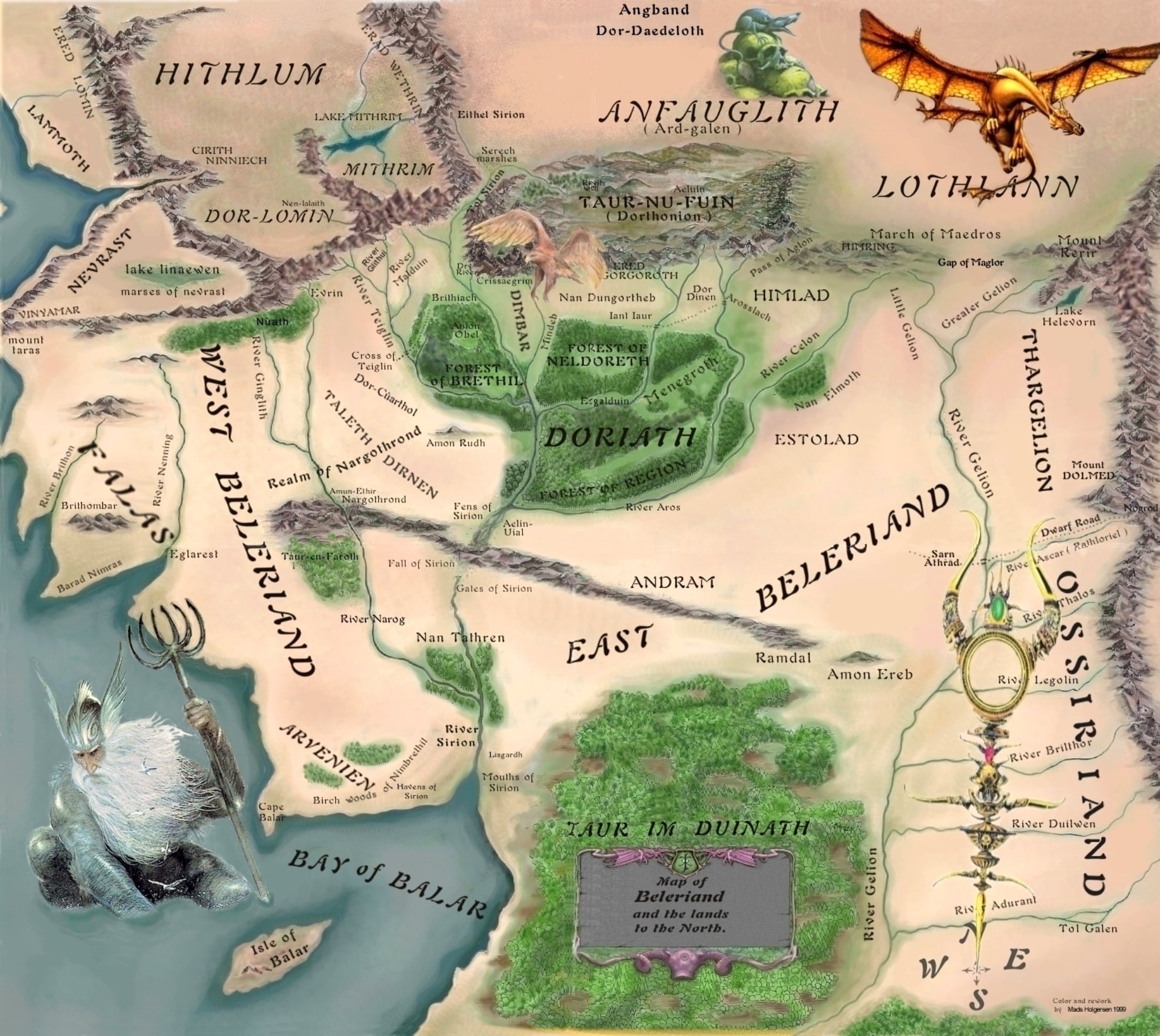 map game application The Lord Of Rings John Ronald Reuel Tolkien 2k