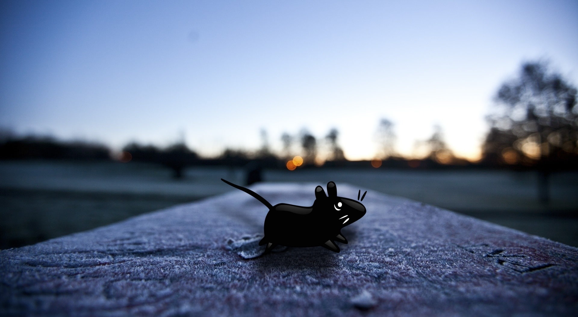 Morning XFCE black mice clip art Computers Linux xubuntu 2k