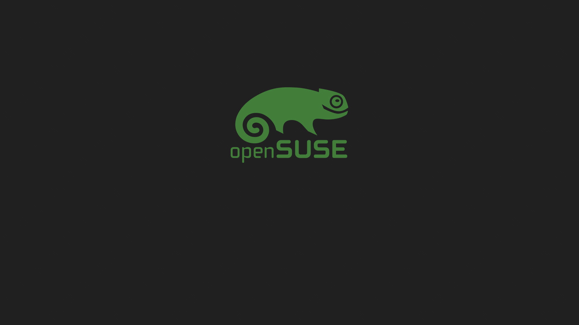 openSUSE Linux Splash screen Suse distro Unix unixporn 2k