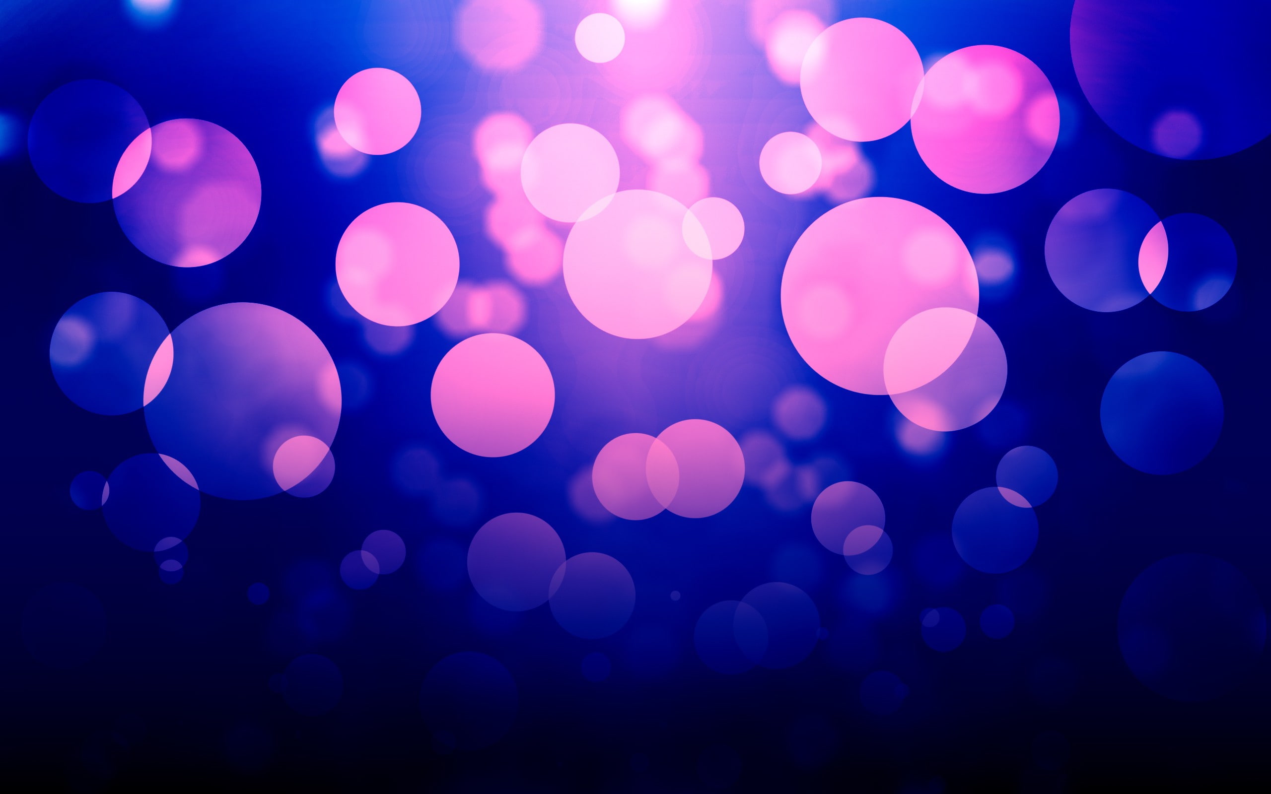 abstract bokeh lights 2k