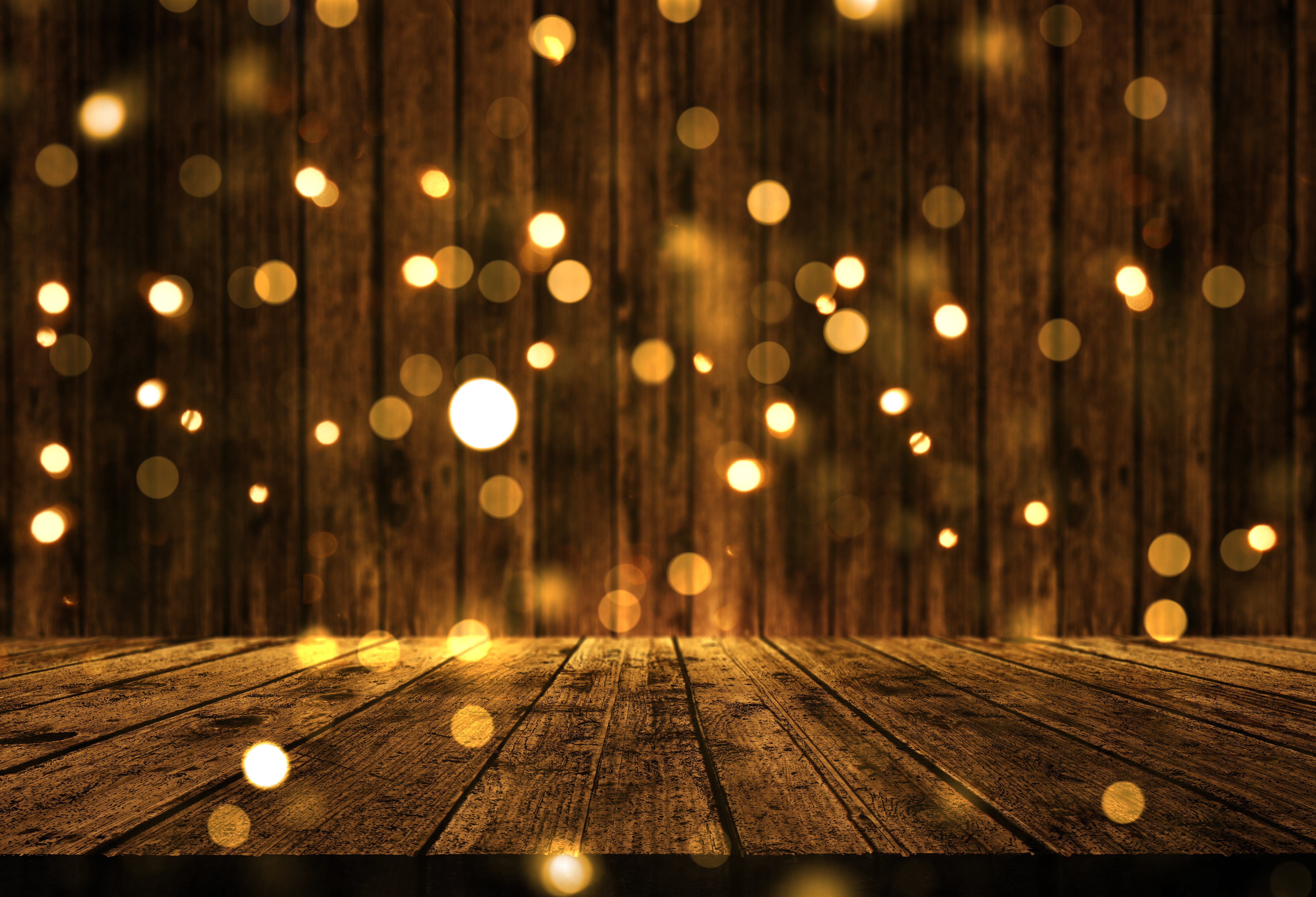 background Board golden new year wood bokeh celebration 60 2k 4k 5k