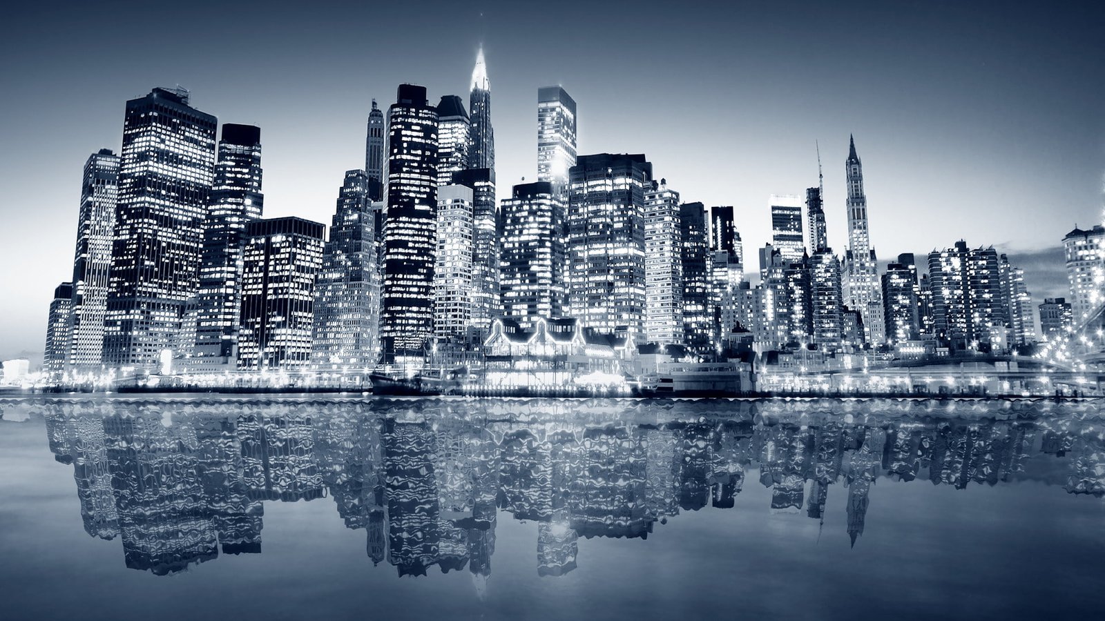blurred bokeh city colorful light night town 2k