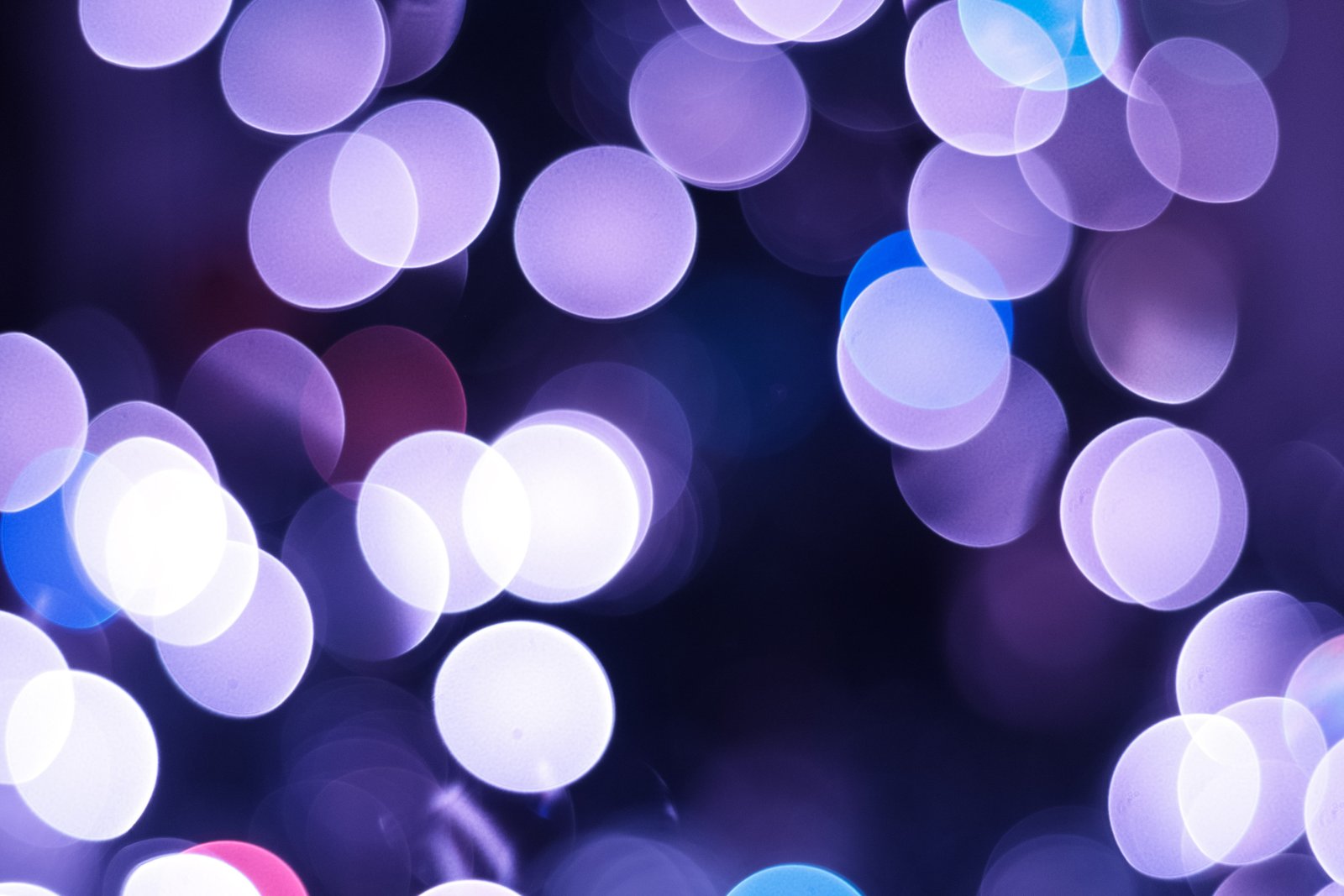 bokeh effect graphics art light sphere neon purple pattern 2k 4k 5k