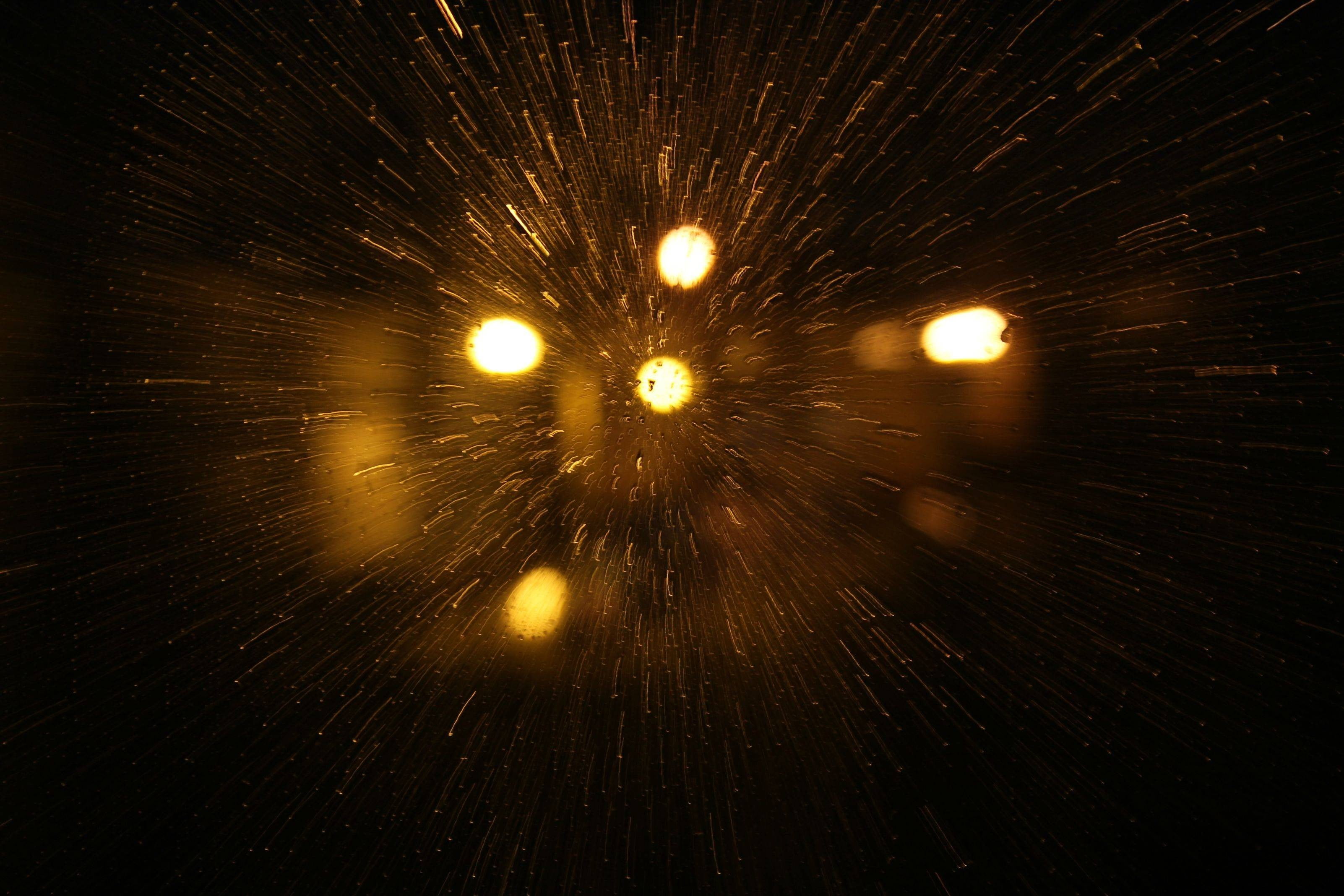 bokeh light lights illuminated motion night speed no people 2k