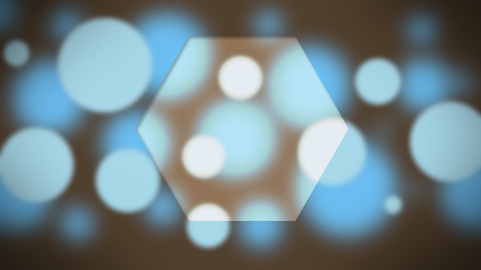bokeh light minimalism hexagon lens flare geometric shape 2k