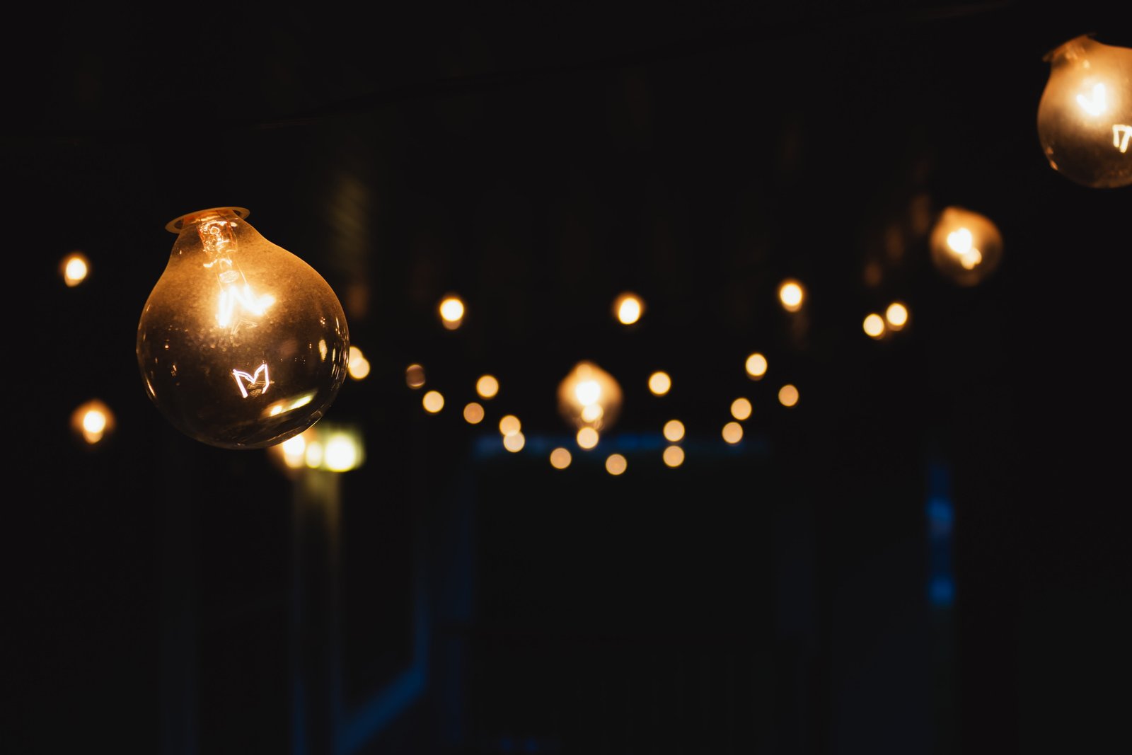 bokeh photography of string lights united states college place 2k 4k 5k