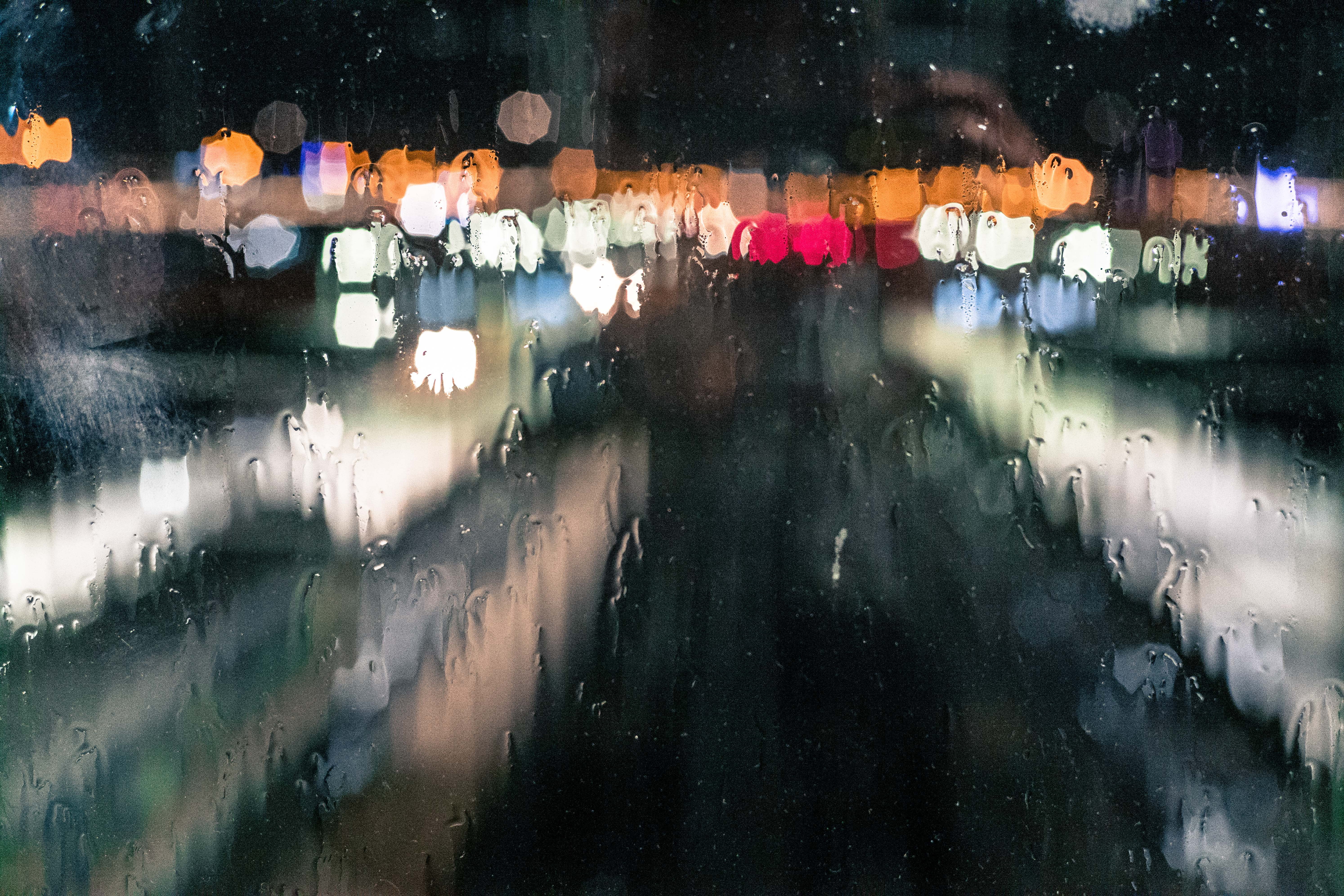 untitled abstract bokeh colors regen rain vintage old 2k 4k 5k