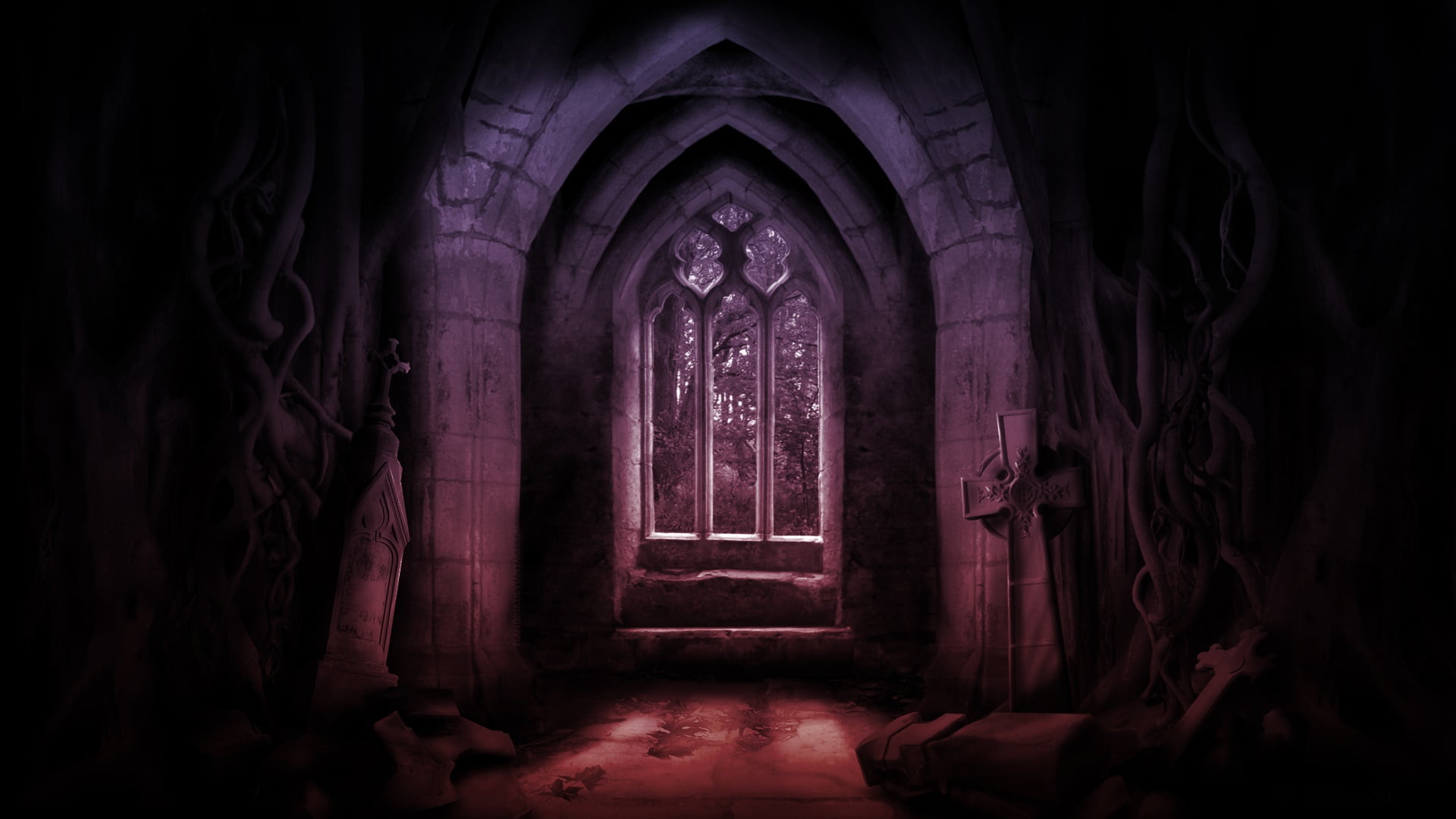 darkness light halloween gothic night symmetry midnight 2k