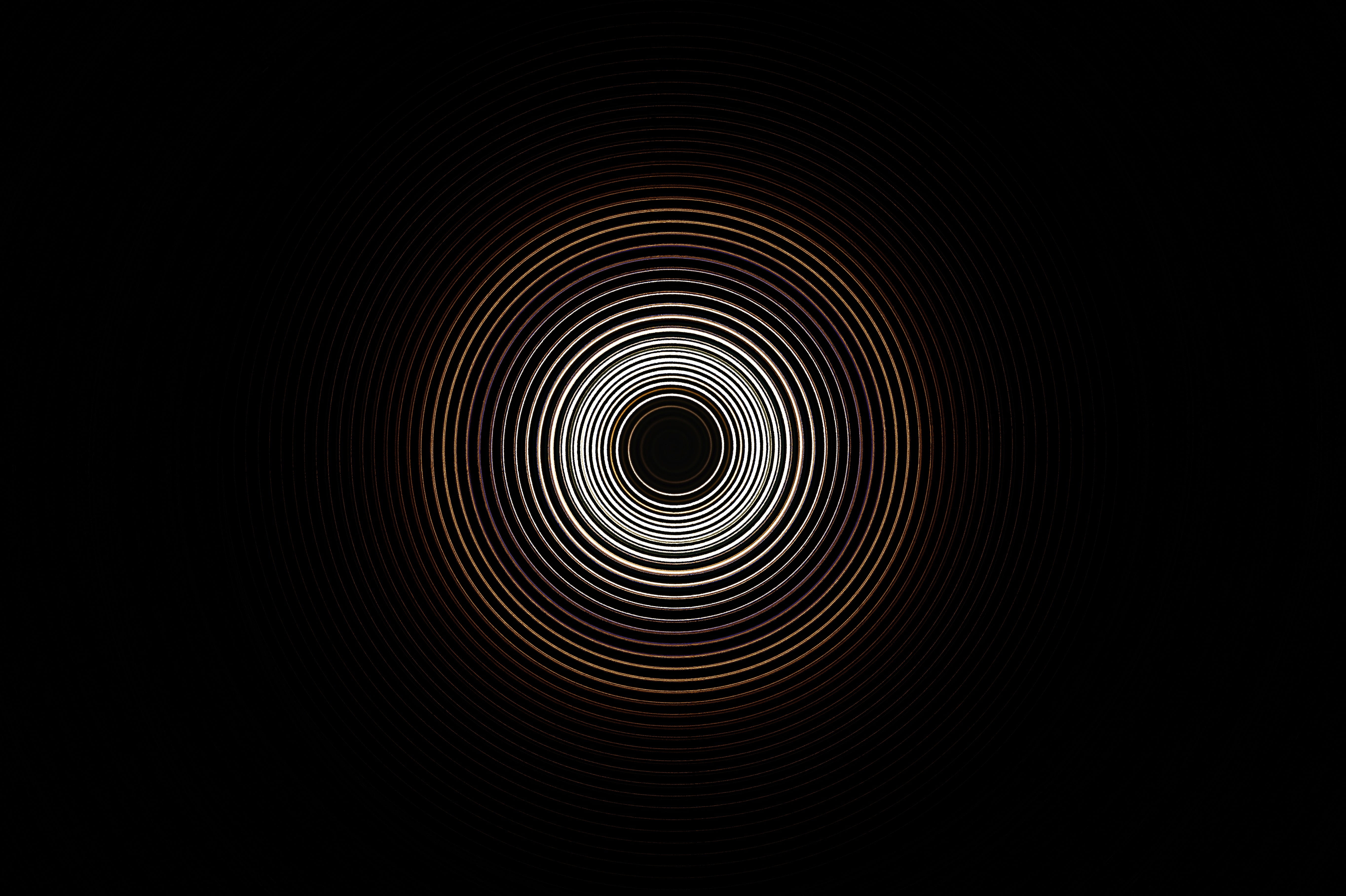 abstract rings circle waves circles target circular mystical 2k 4k 5k