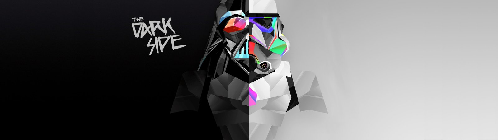 multiple display dual monitors abstract digital art stormtrooper 2 widescreen dualmonitor dualscreen 2k 4k