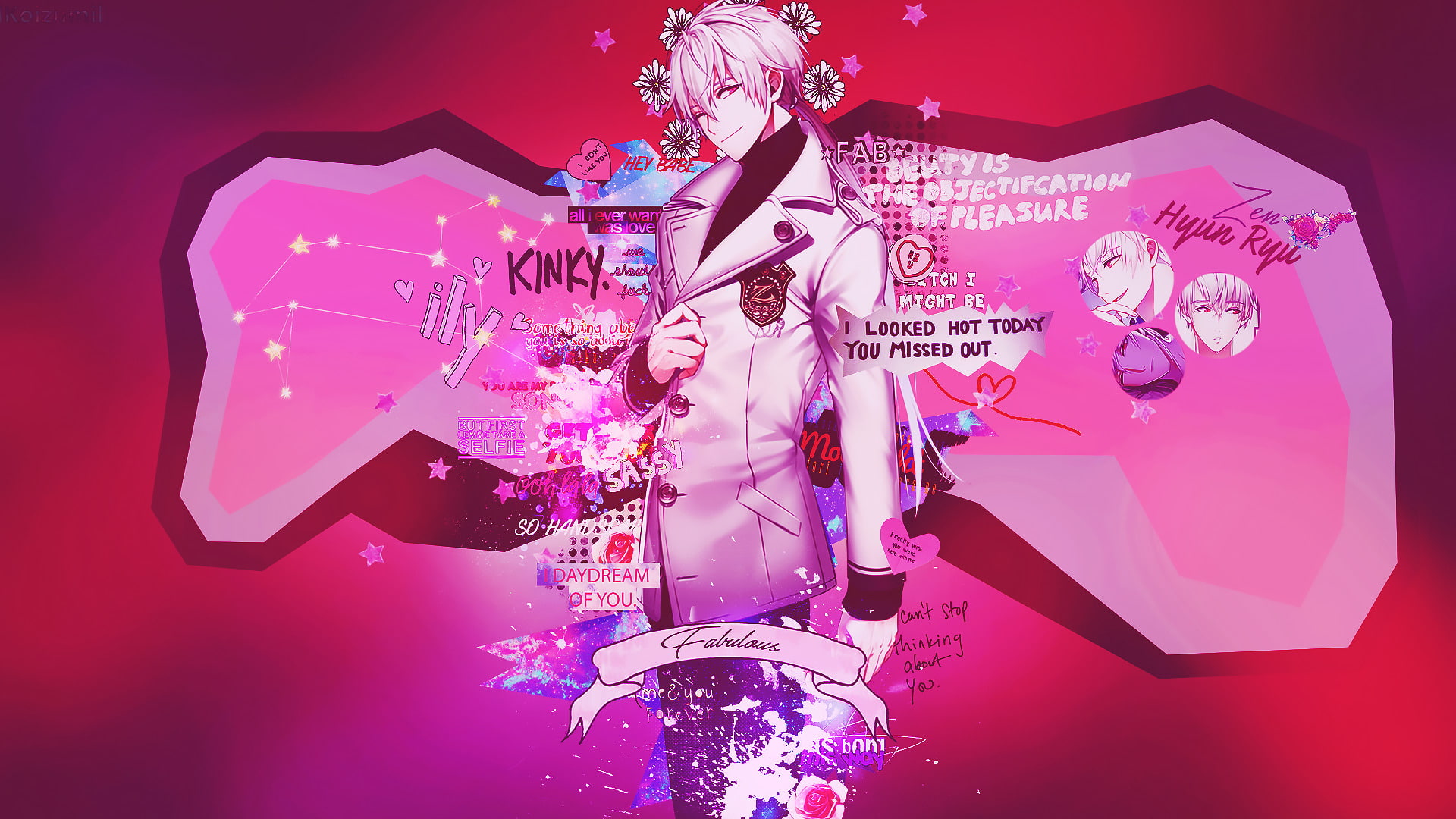 Anime Mystic Messenger Hyun Ryu Zen 2k