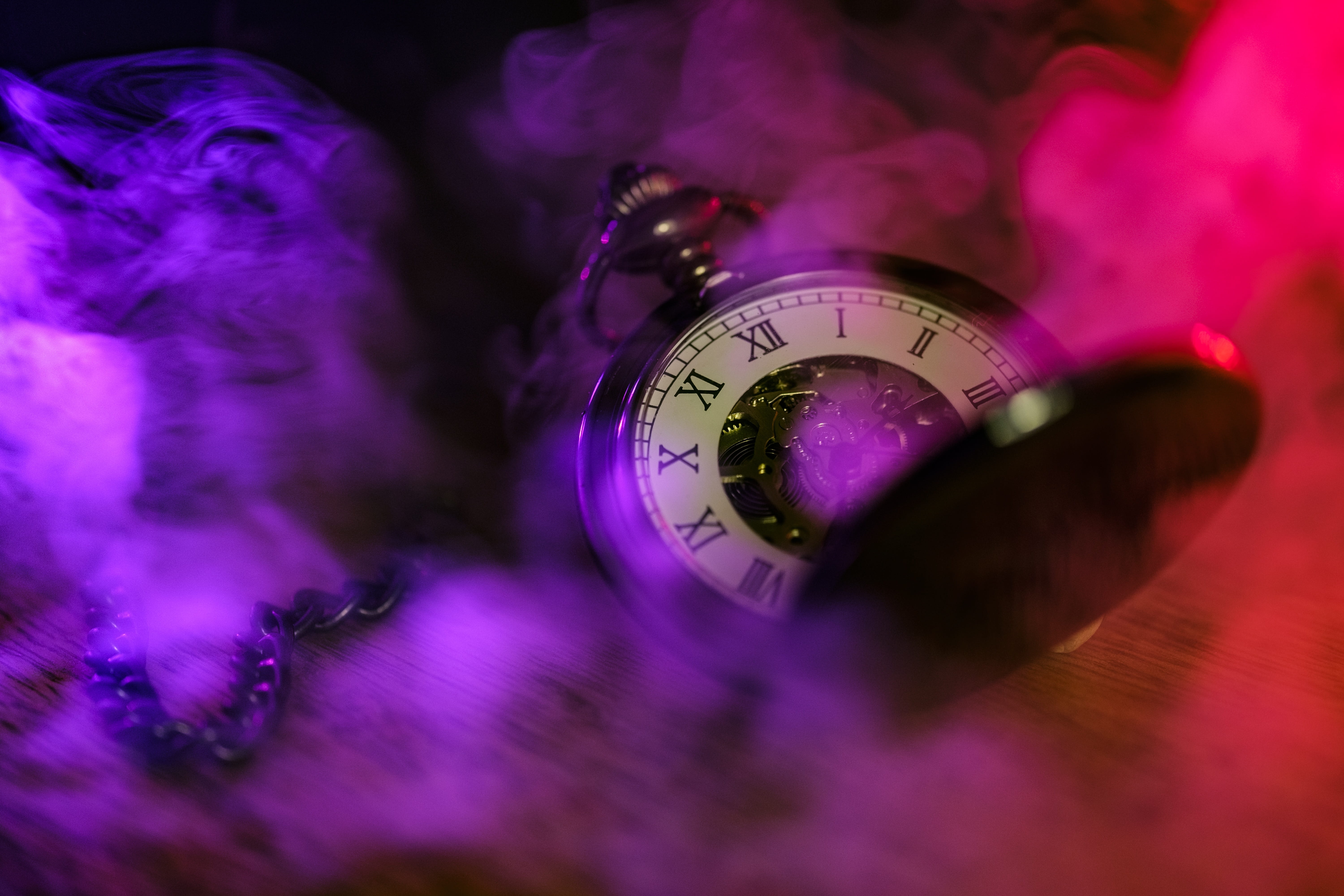 clock pocket watch time of movement pointer face 2k 4k 5k