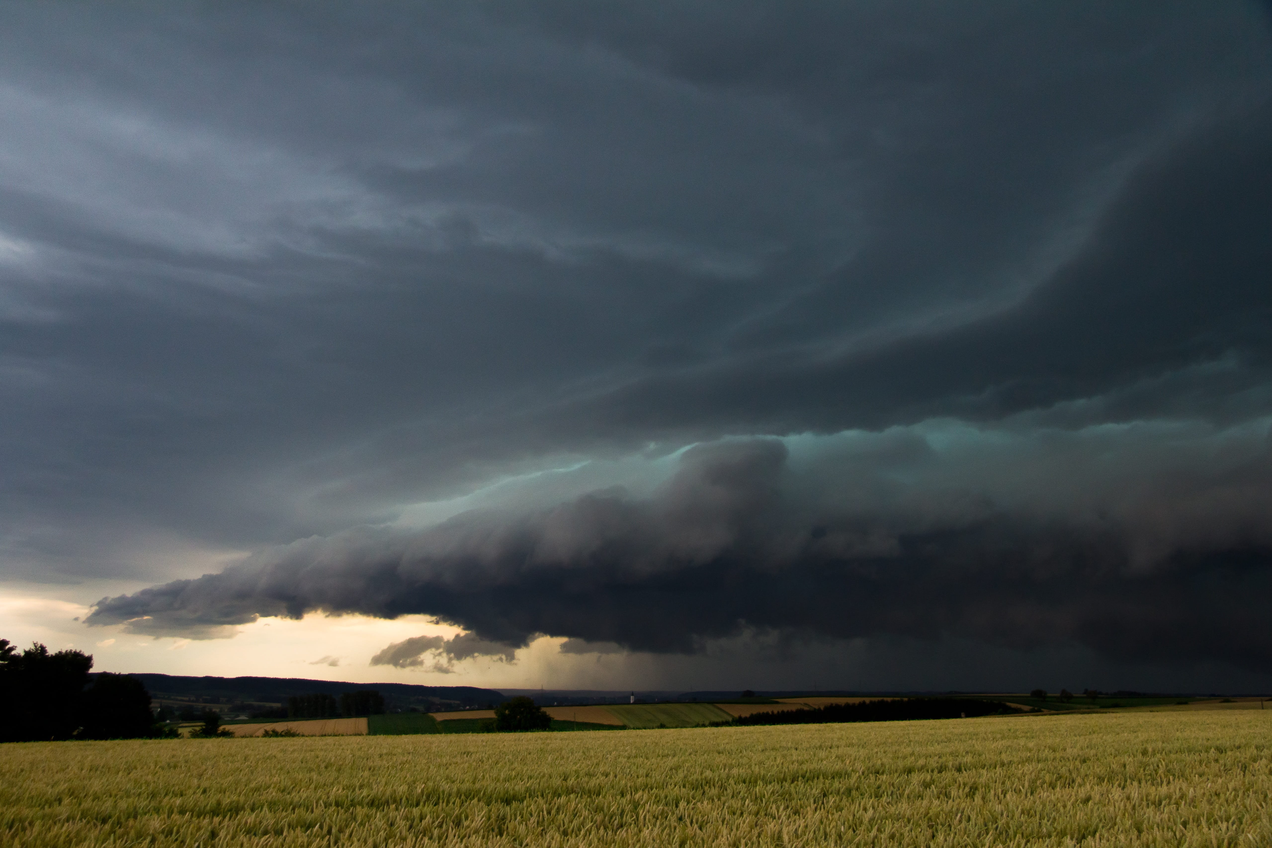 nature sky shelf cloud storm hunting landscape thunderstorm 2k 4k 5k
