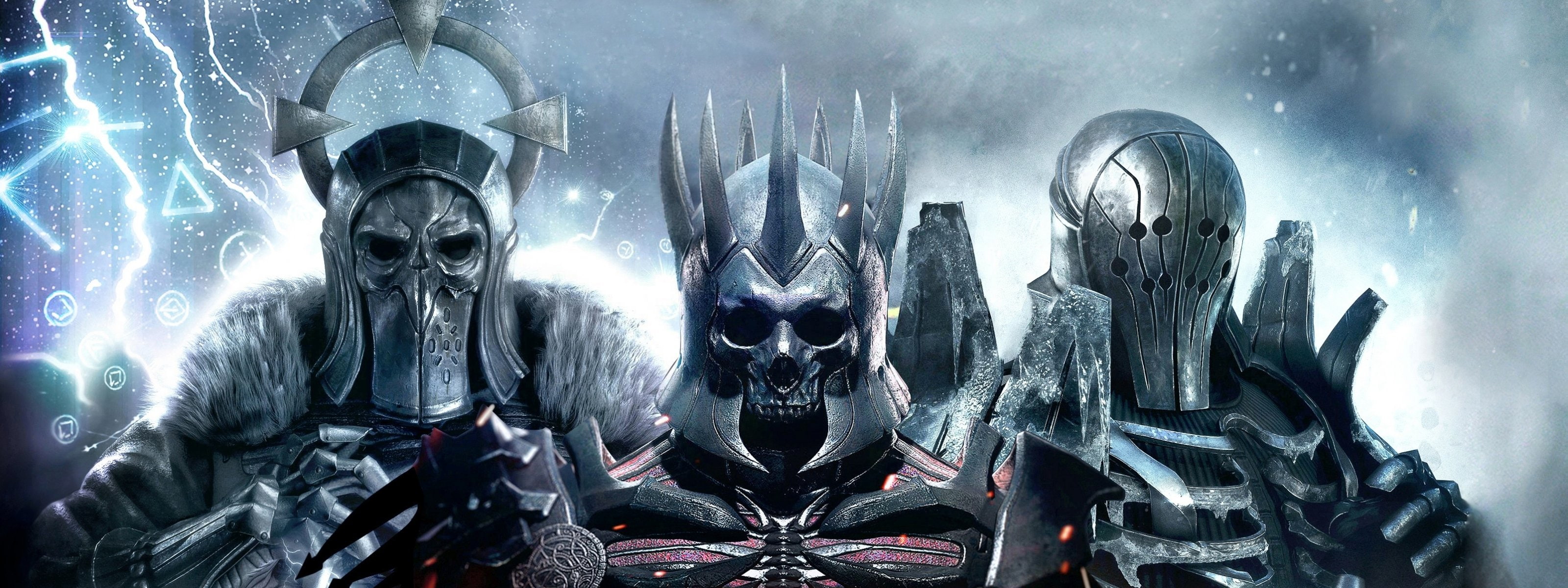 px action Dark dual fantasy Fighting Hunt multi widescreen dualmonitor dualscreen 2k